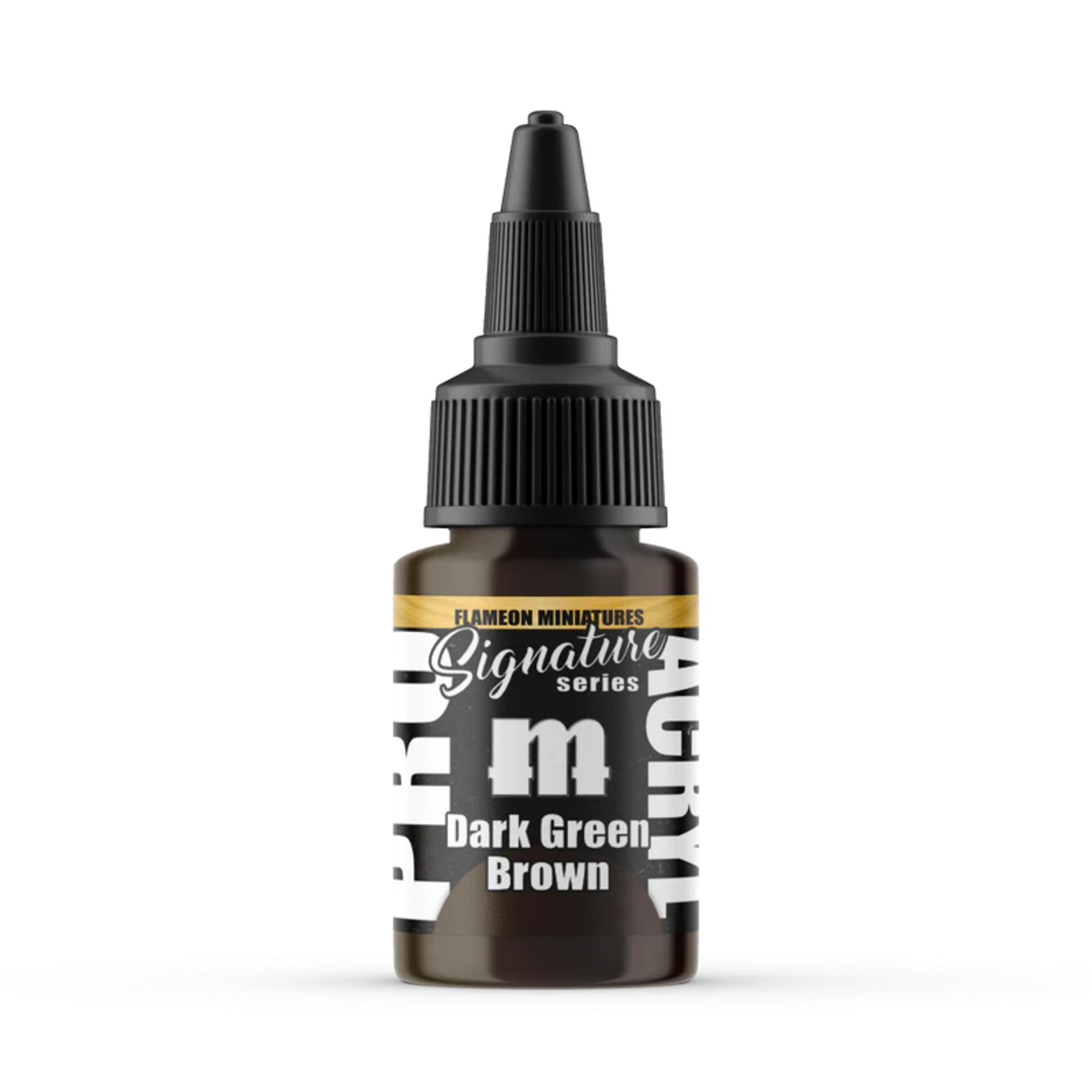 Monument Hobbies Pro Acryl Signature Series Flameon Dark Green Brown 22 ml
