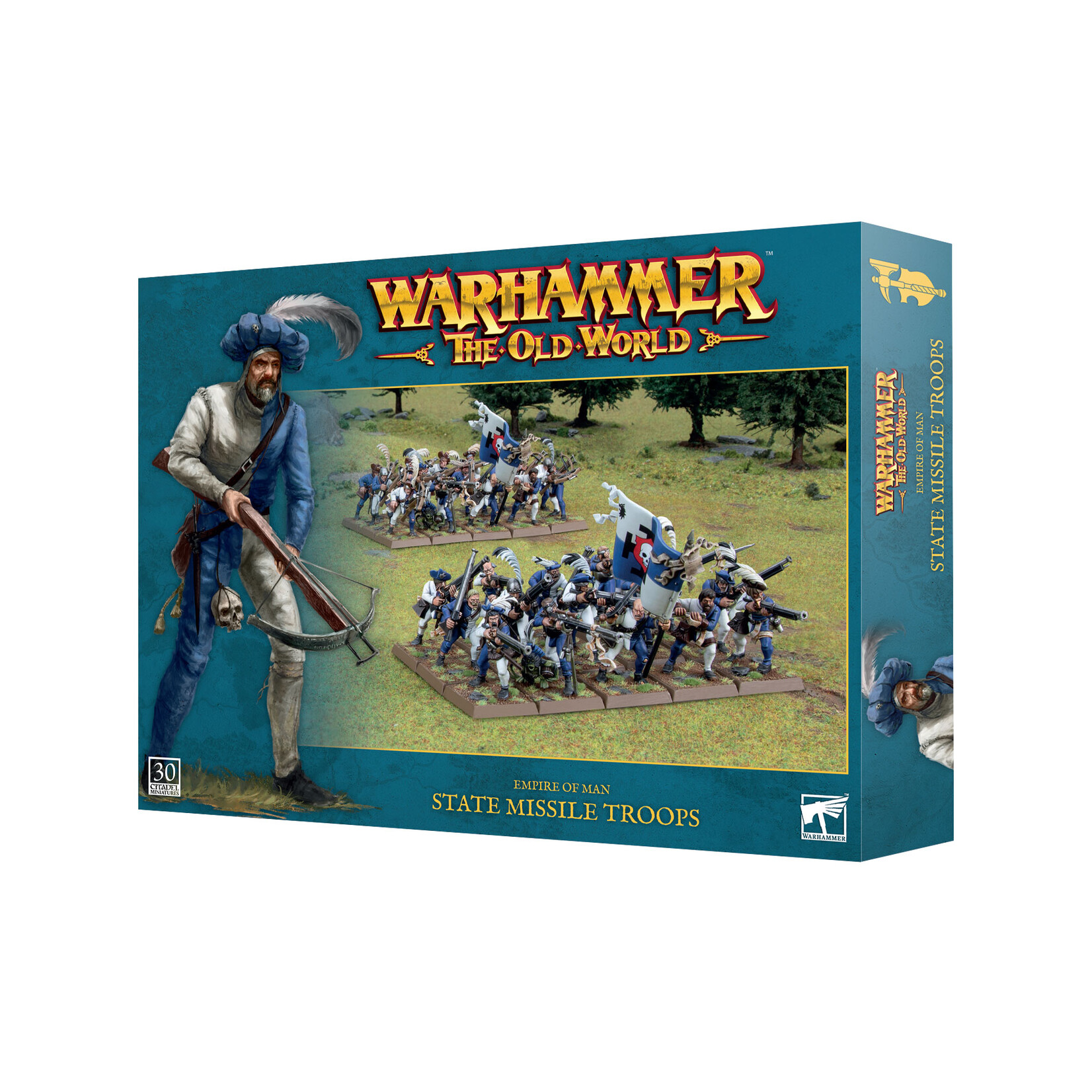 Games Workshop Warhammer The Old World Empire of Man State Missile Troops