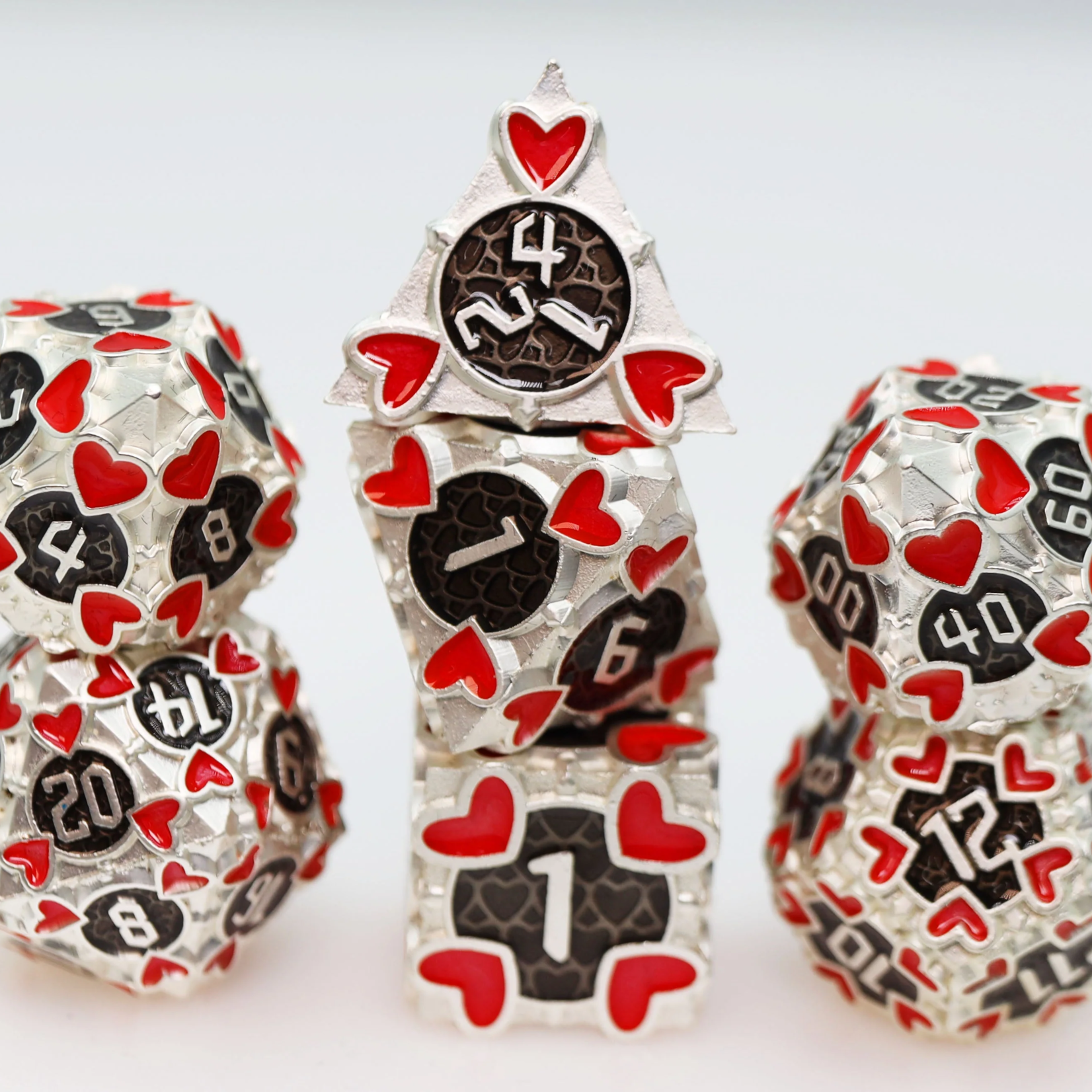 Foam Brain Games Erotes Arrow Anteros RPG dice 7 die set