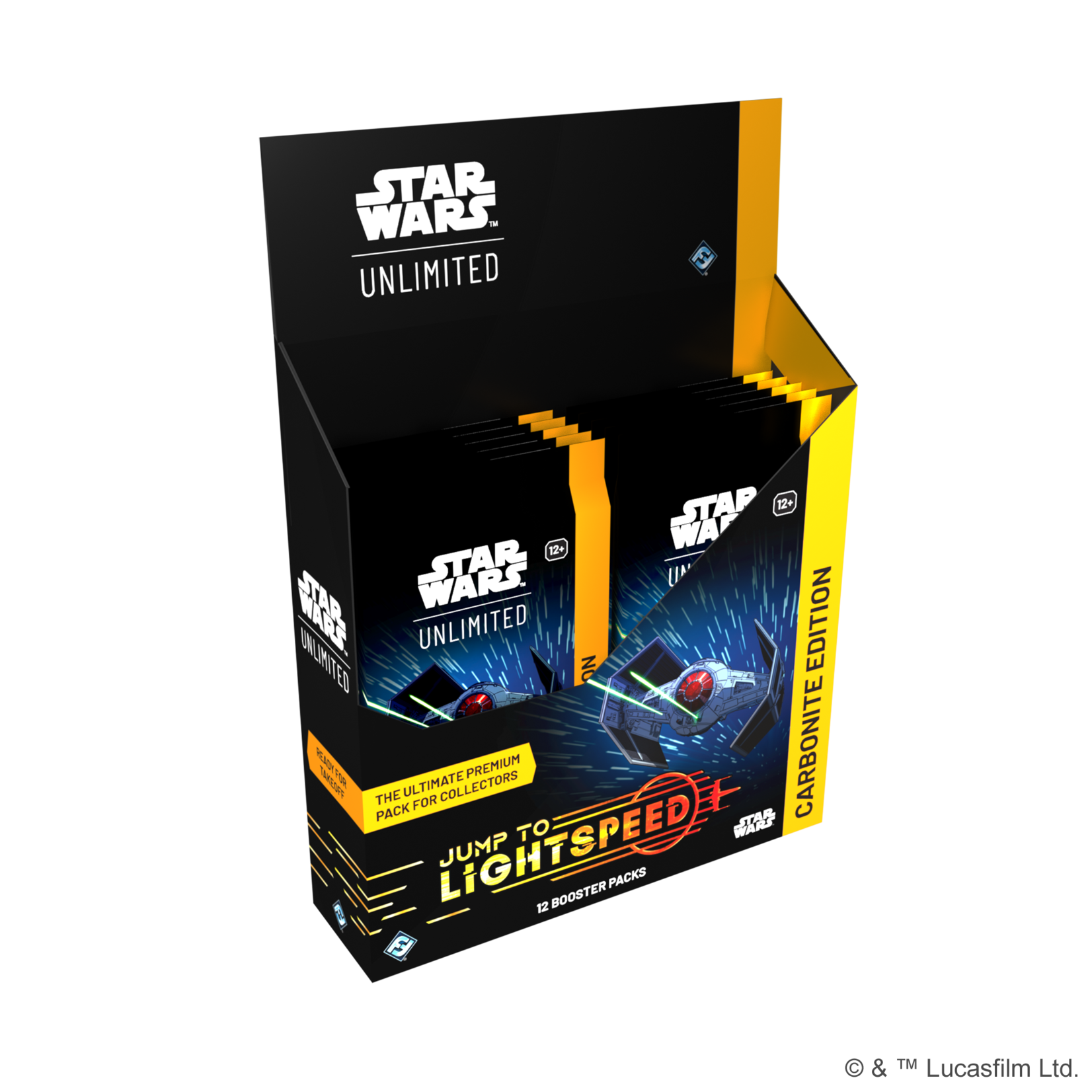 Fantasy Flight Games Star Wars Unlimited Jump to Lightspeed Carbonite Booster BOX