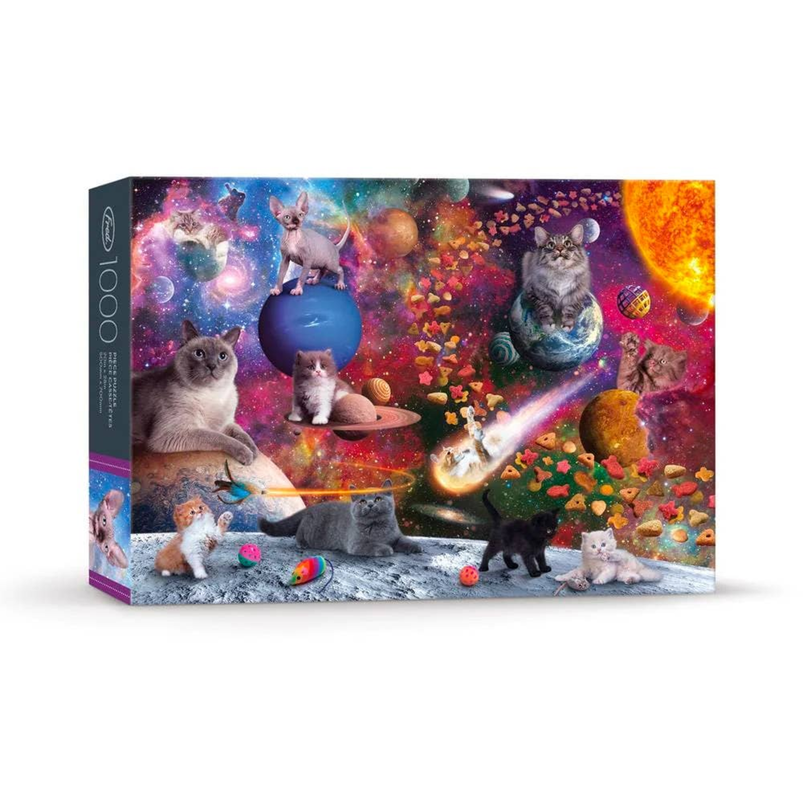 Fred and Friends 1000 pc Puzzle Norwood Galaxy Cats