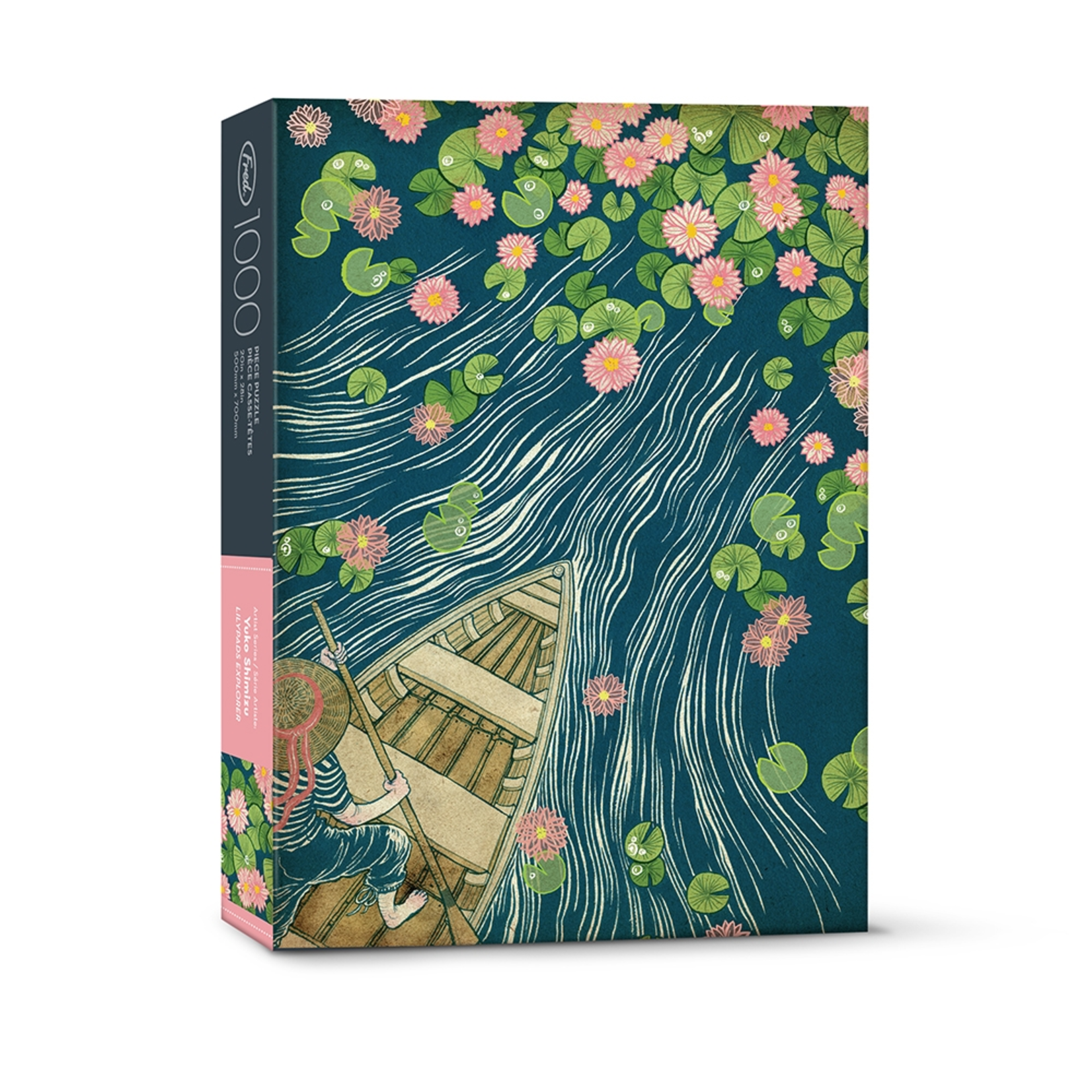 Fred and Friends 1000 pc Puzzle Yuko Shimizu Lilypads Explorer