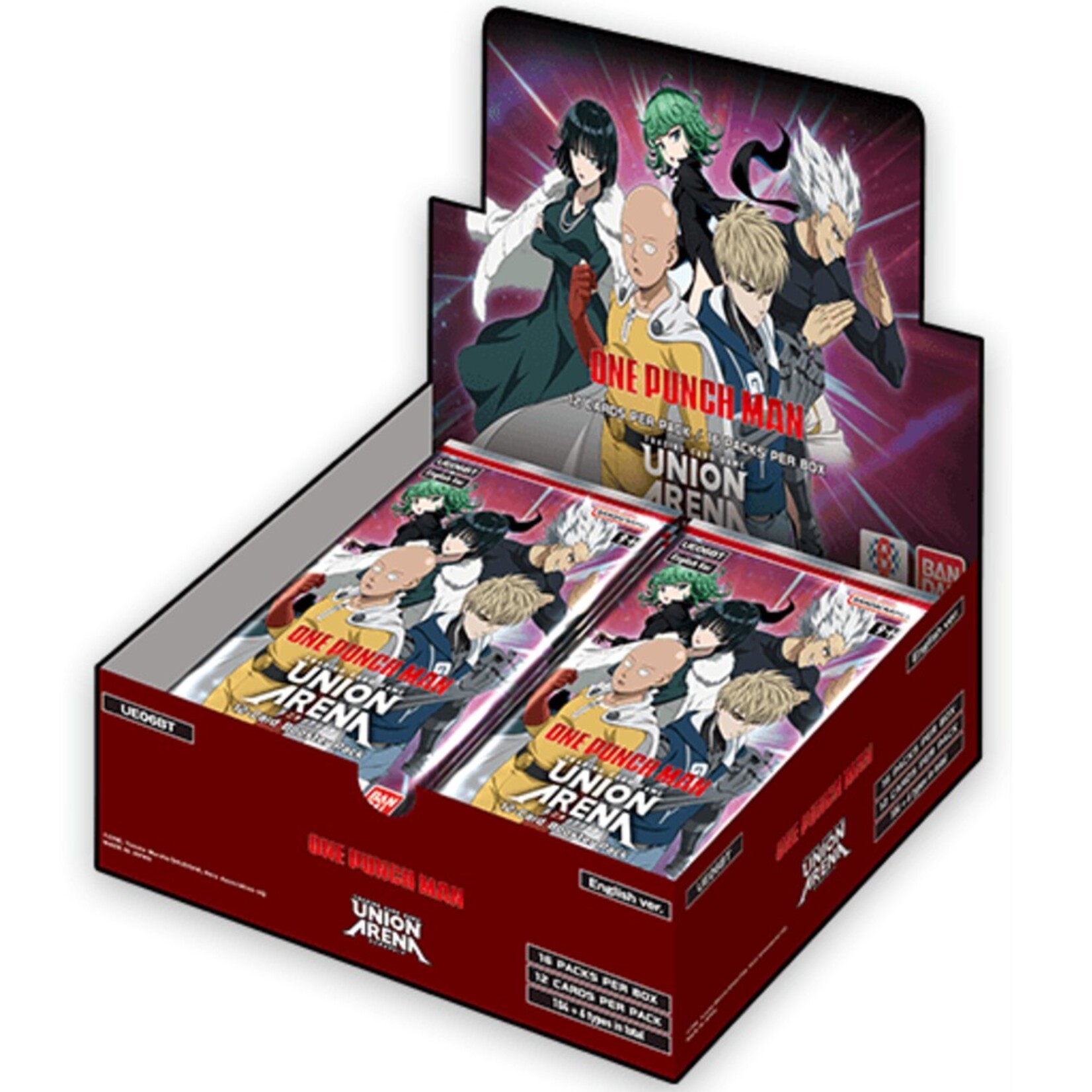 Bandai Union Arena One Punch Man Booster BOX