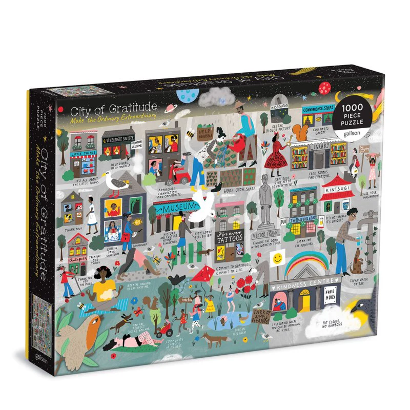 Galison 1000 pc Puzzle City of Gratitude