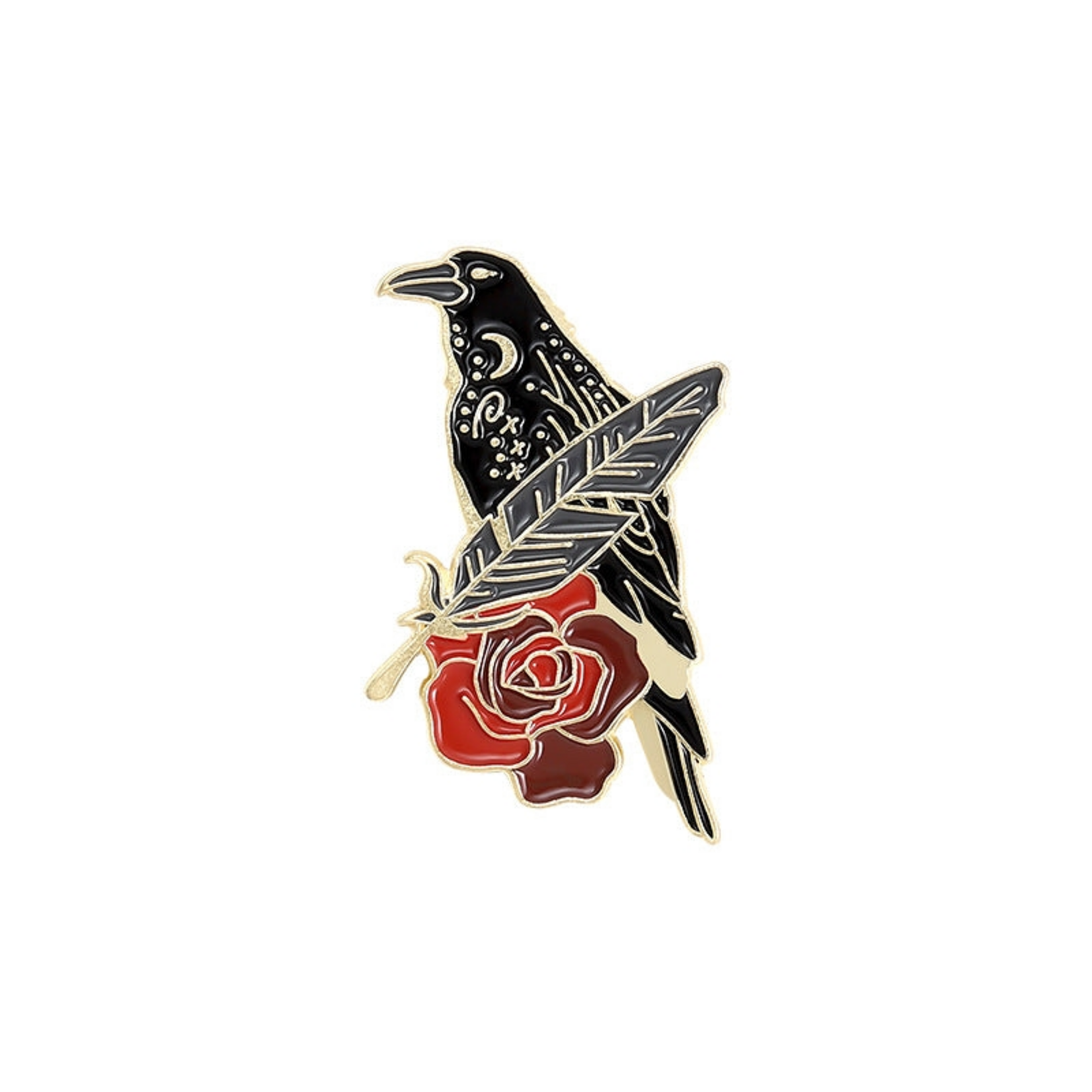 Magia Design Raven Mystique Metal Pin