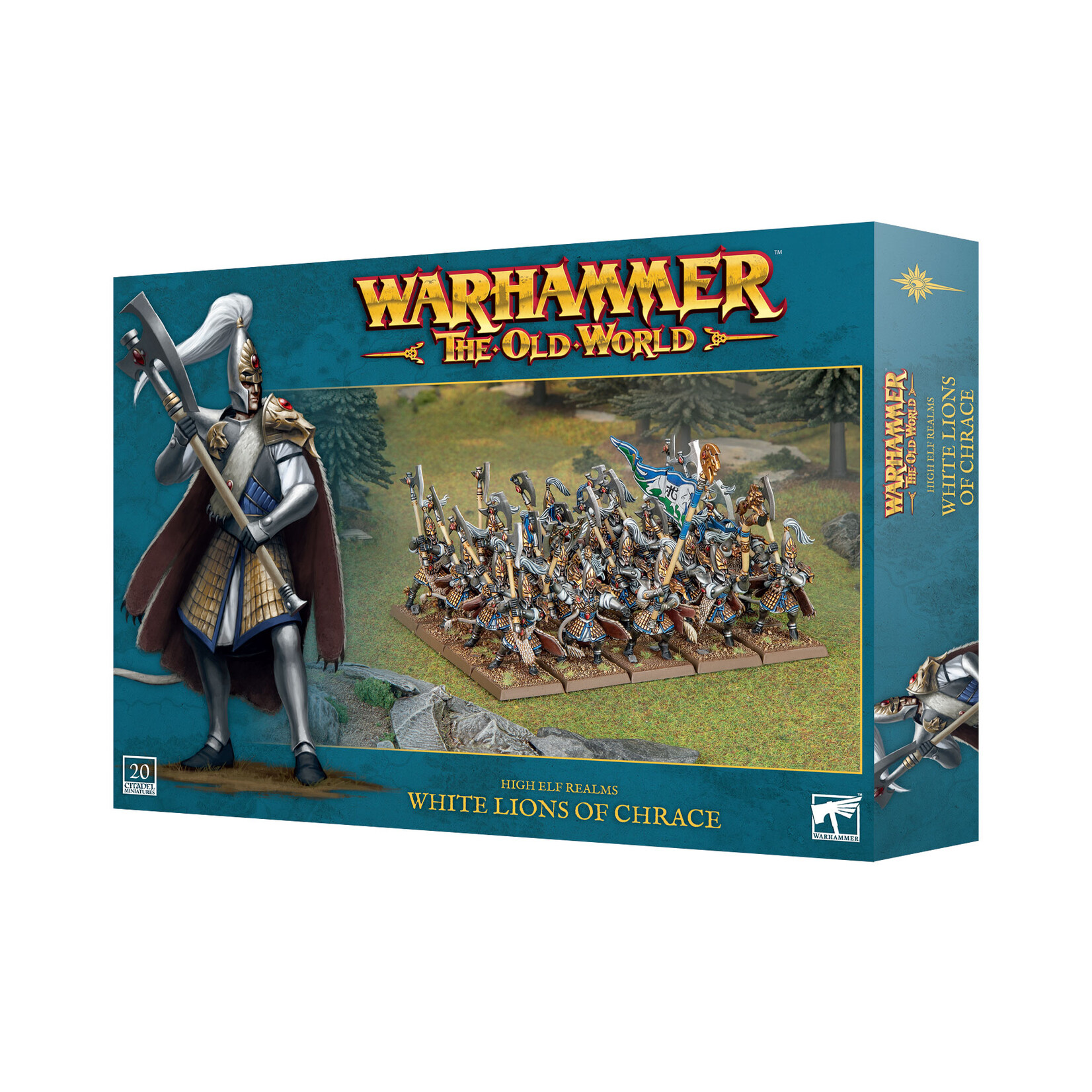 Games Workshop Warhammer The Old World High Elf Realms White Lions of Chrace
