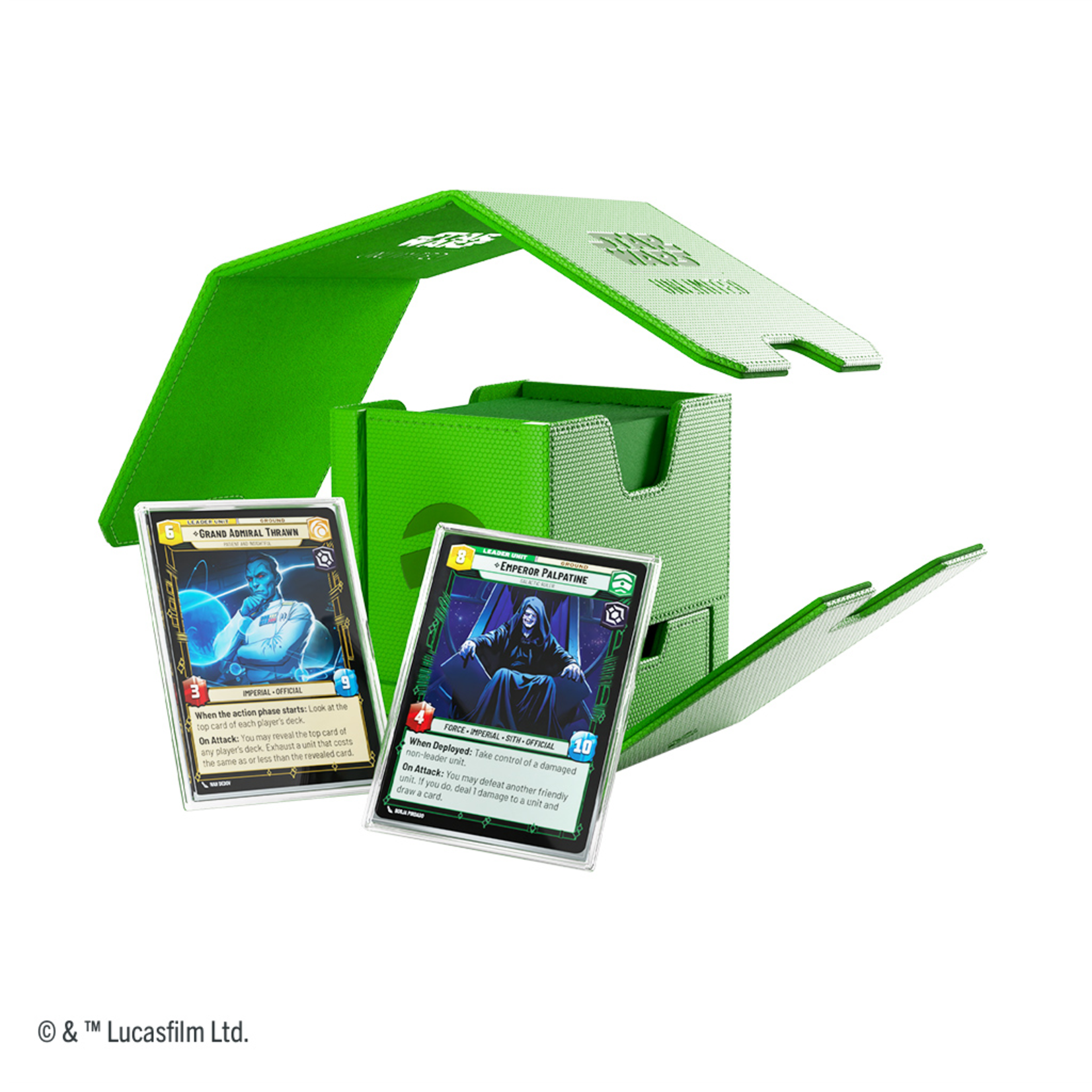 Gamegenic GameGenic Star Wars Unlimited Twin Suns Deck Pod Green
