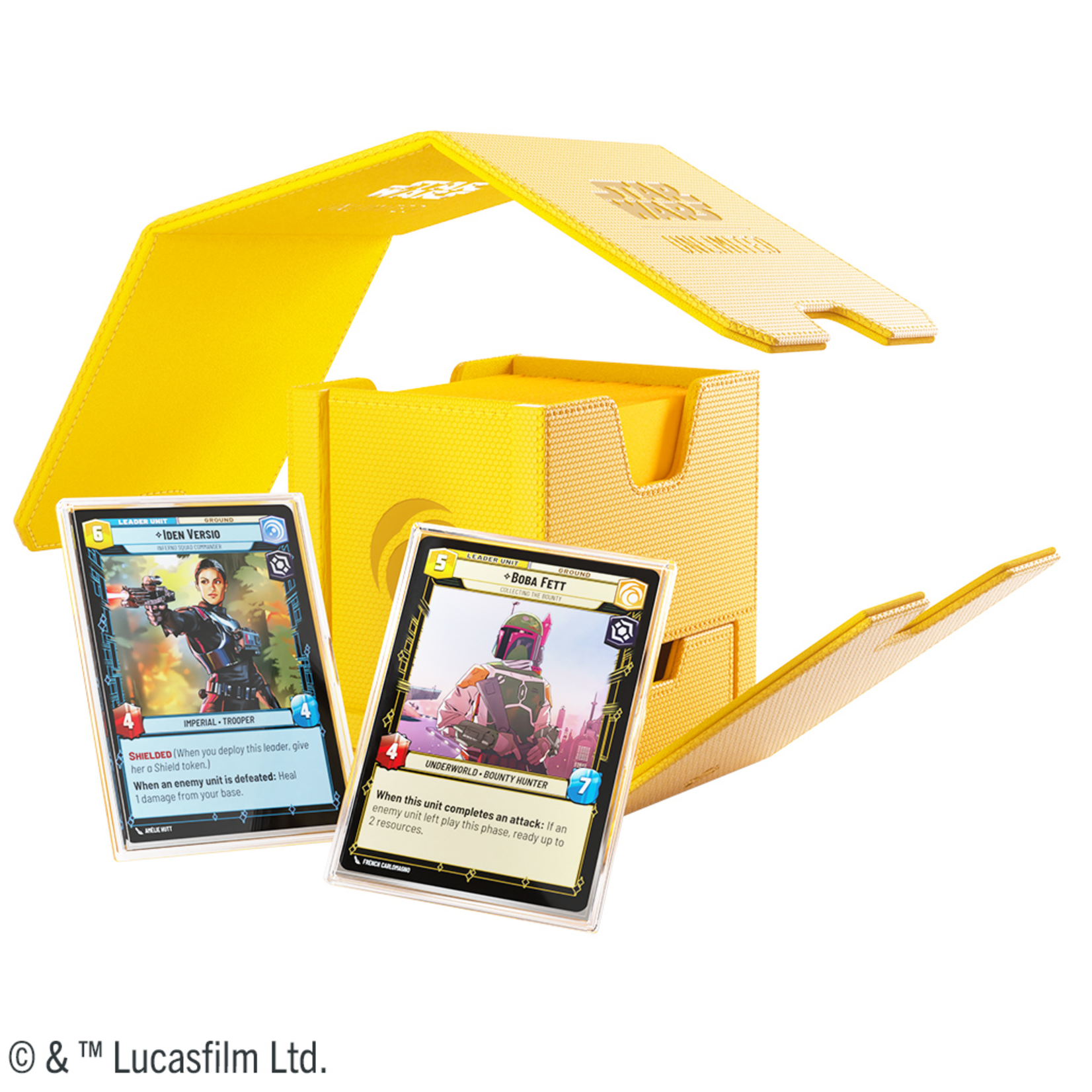 Gamegenic GameGenic Star Wars Unlimited Twin Suns Deck Pod Yellow