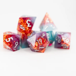 Ember Glow Ember Glow Sharp Edge Amorentia Polyhedral 7 die set