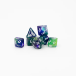 Ember Glow Ember Glow Acrylic Dice Maleficence Polyhedral 7 die set