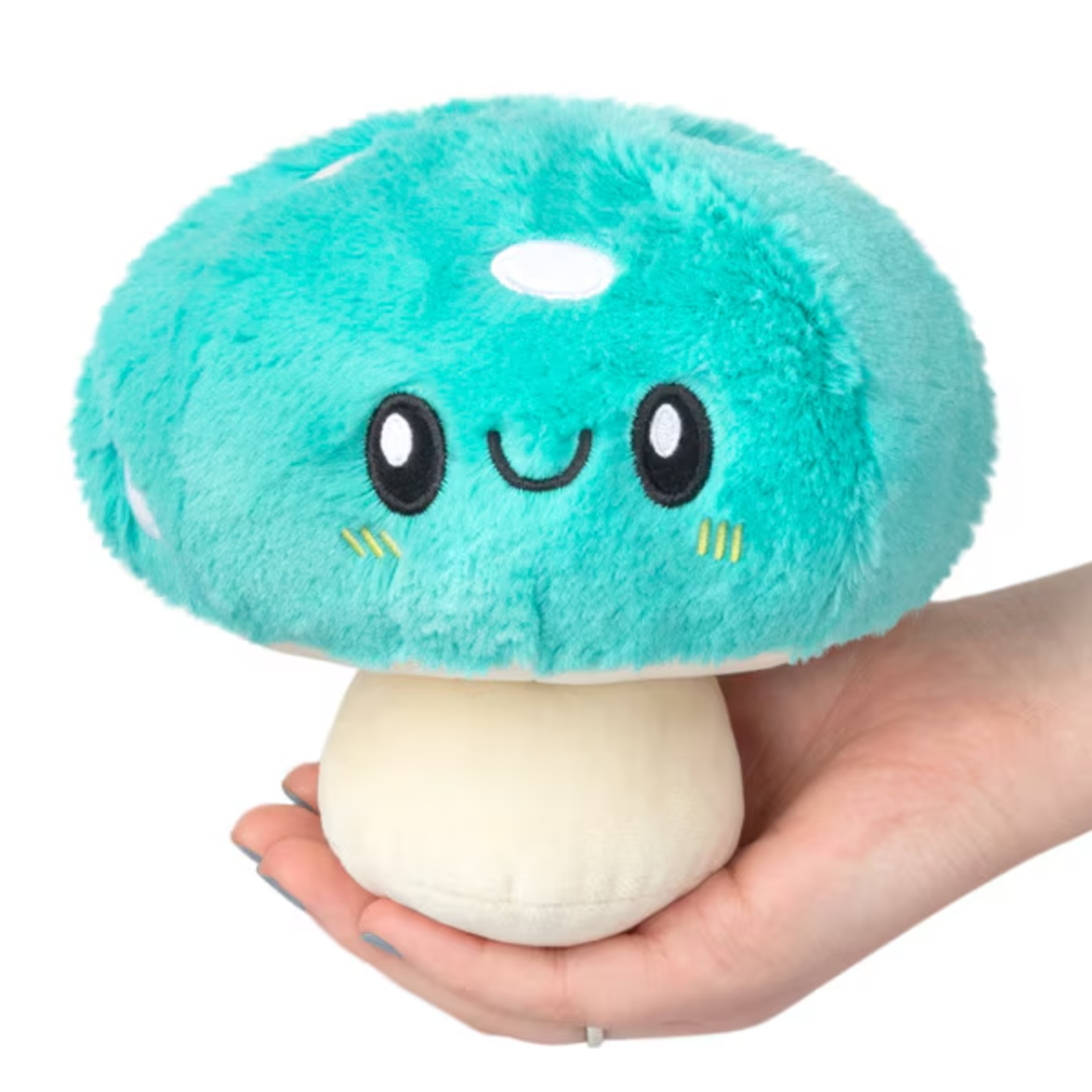 Squishable Squishable Snugglemi Snackers Turquoise Mushroom