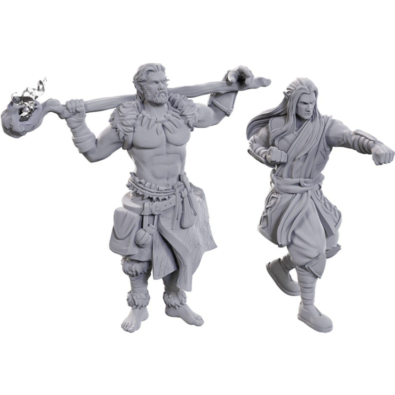 WizKids Dungeons and Dragons Nolzur's Marvelous Minis Archdruid and Martial Arts Adept