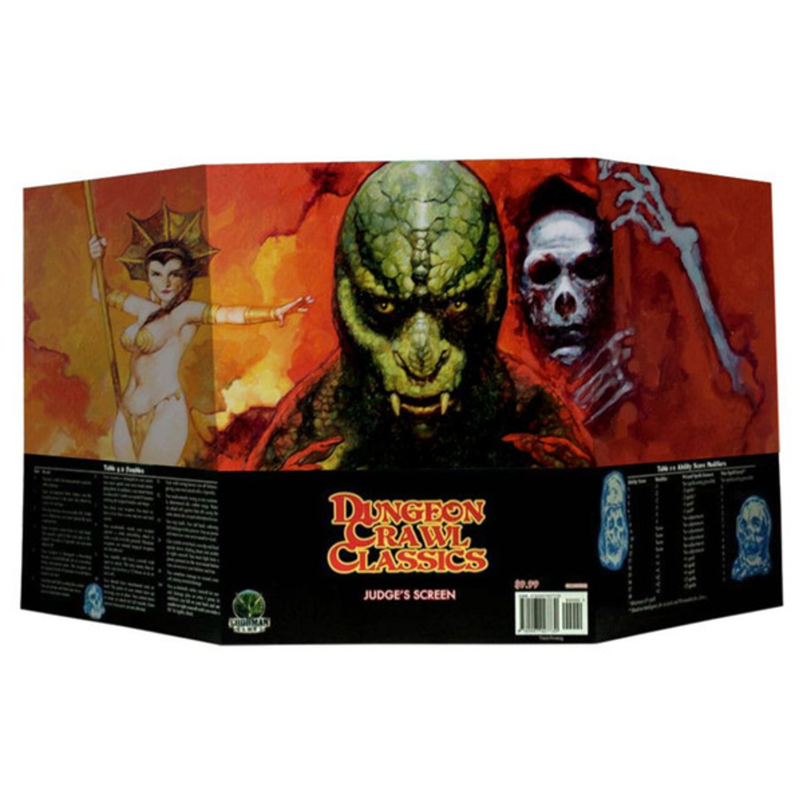 Goodman Games Dungeon Crawl Classics Dungeon Denizens Judge's Screen