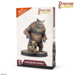 Archon Studios Dungeons and Lasers Minis Owlbear Family