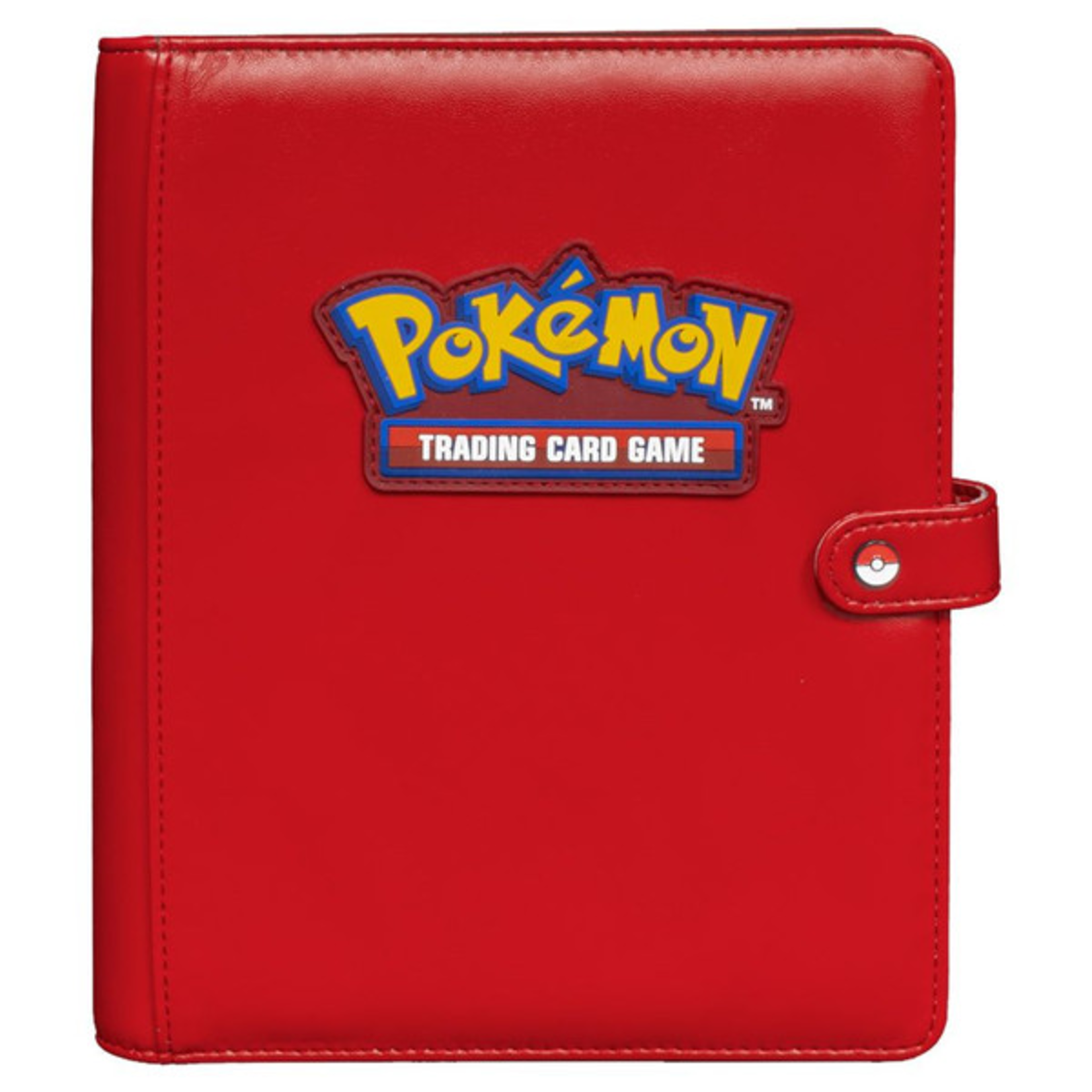 Ultra Pro Ultra Pro Pokemon 4 Pocket Premium Snap Binder Red w/ Logo