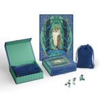 Good Juju Ink 500 pc Puzzle Enchanted Crowned Owl Cameo