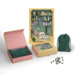 Good Juju Ink 500 pc Puzzle Cat Library