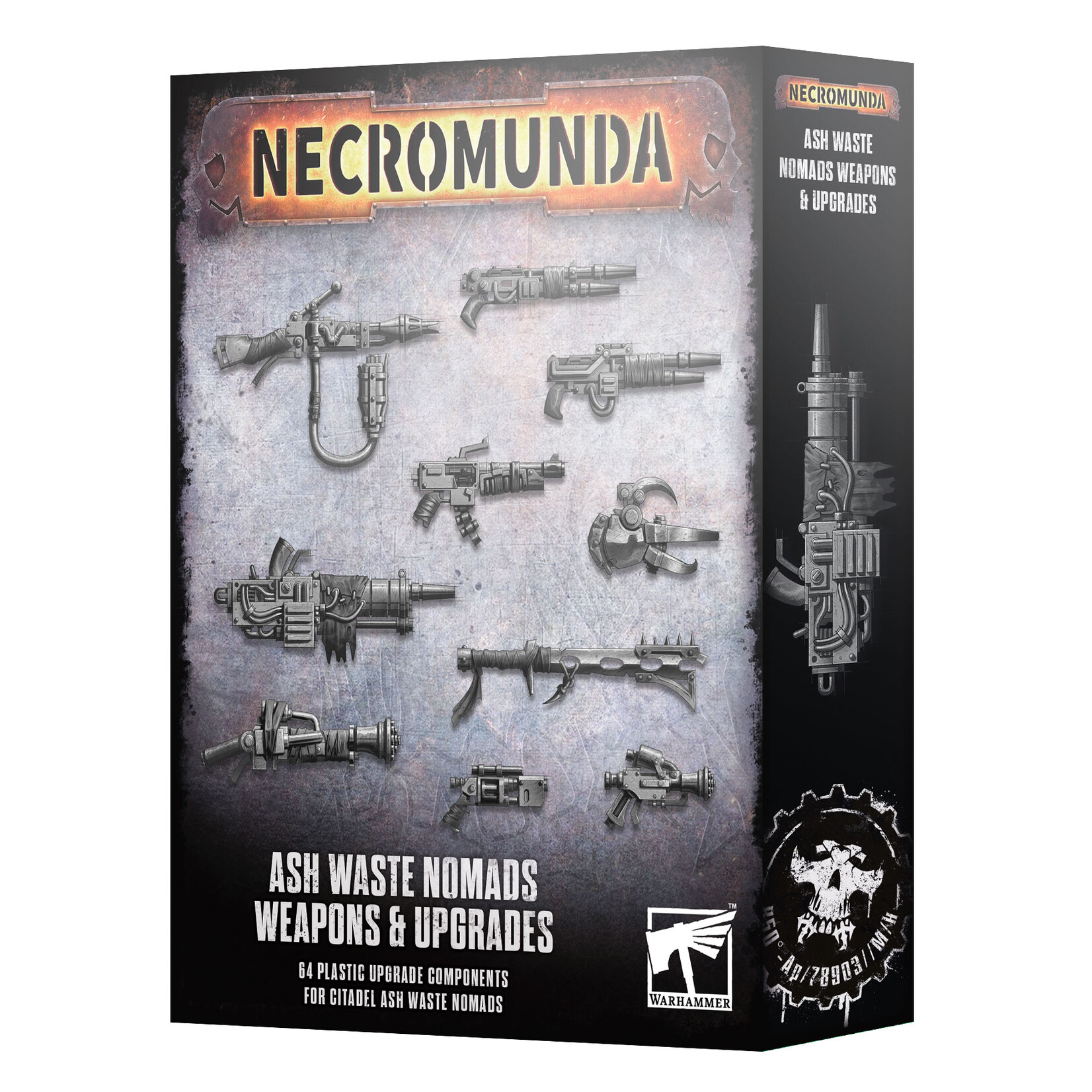 Games Workshop Necromunda Ash Waste Nomads Weapons and Upgrades
