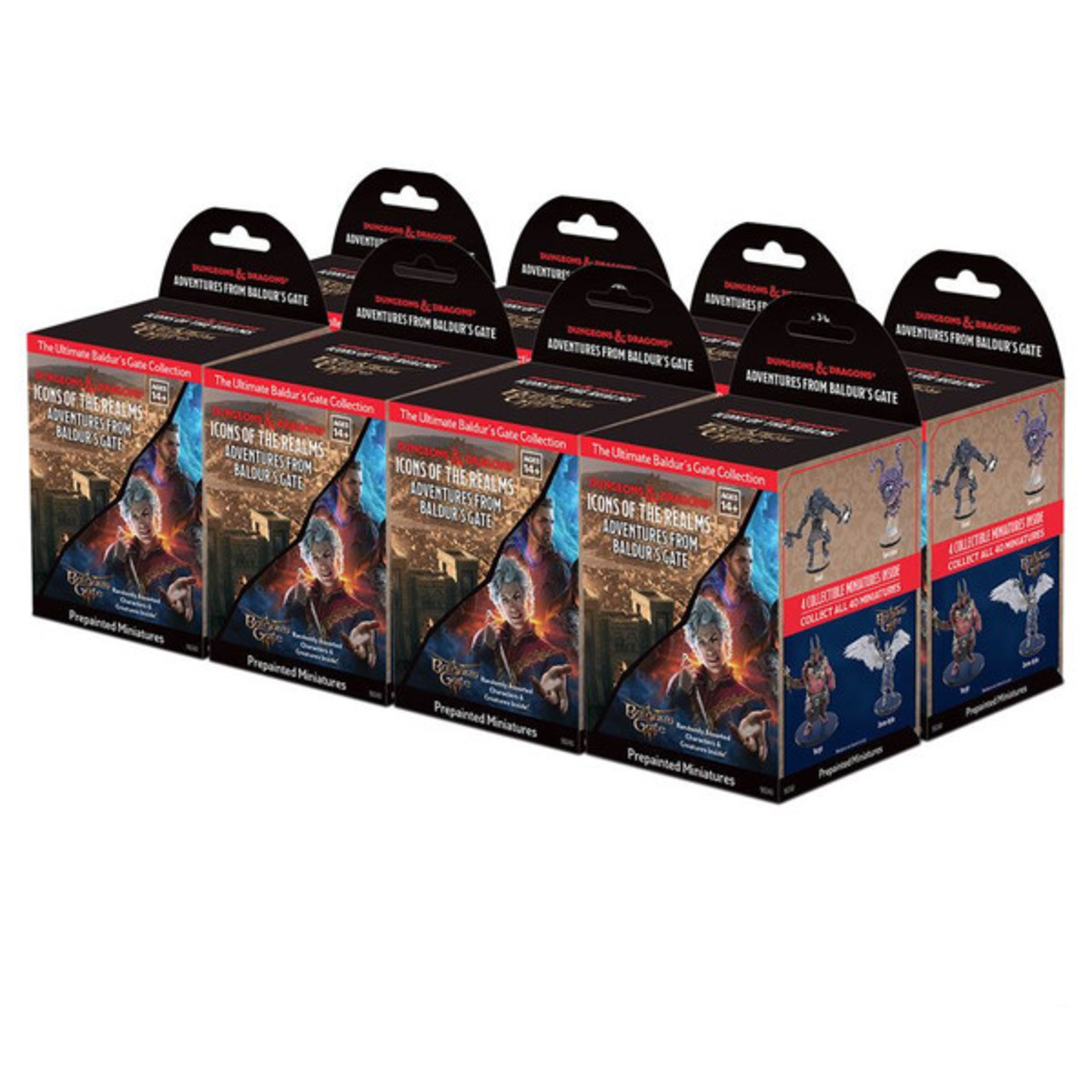 WizKids Dungeons and Dragons Icons of the Realms Adventures from Baldur's Gate Booster Brick