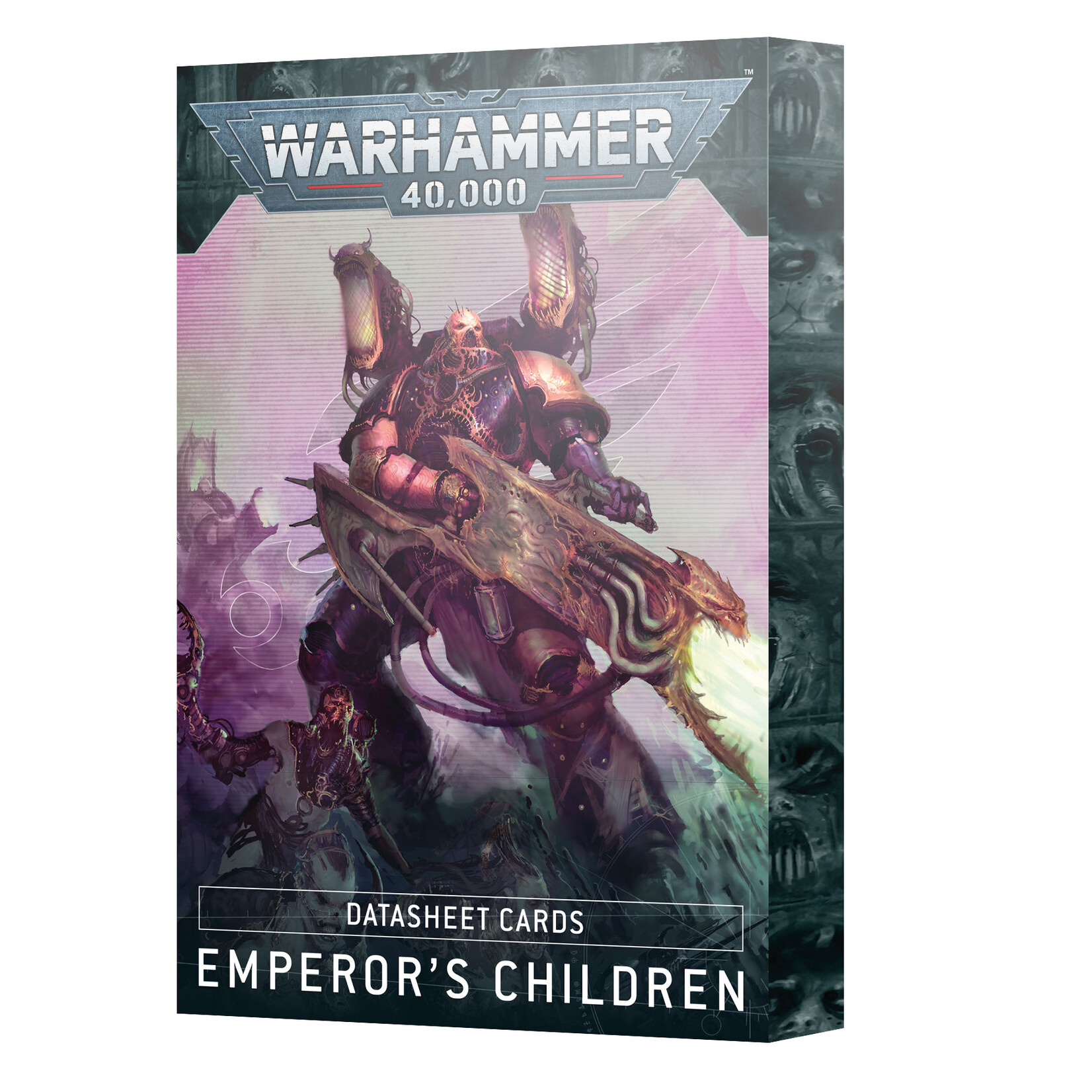 Games Workshop Warhammer 40k Emperor's Children Datasheet Cards 10E