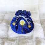 Fennek and Finch Cleric Starry Blue Multipocket Large Dice Bag