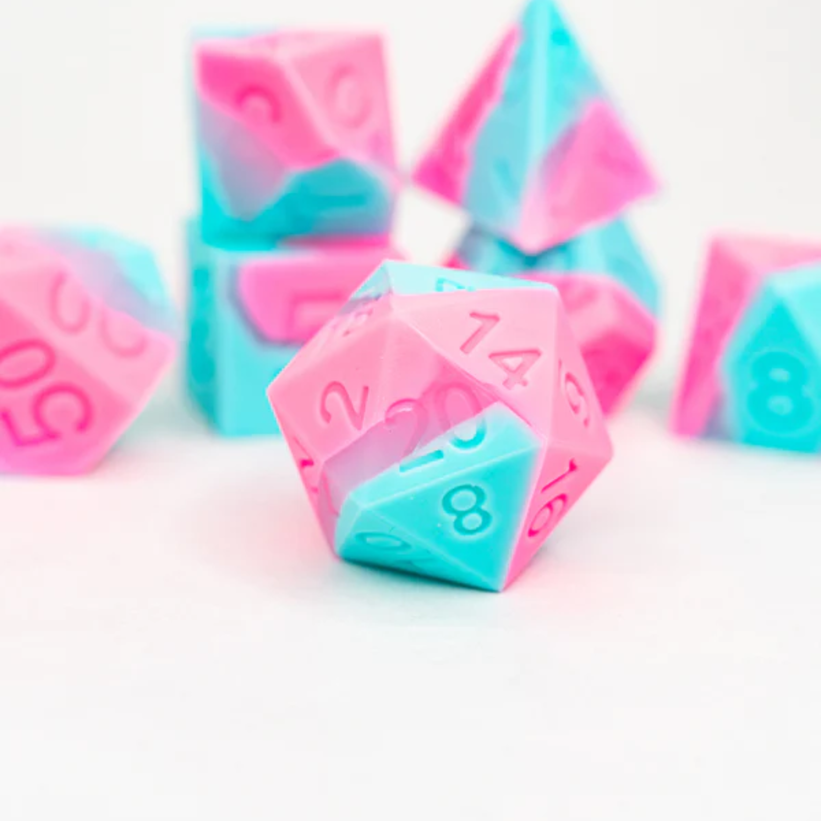 Ember Glow Ember Glow Soft Silicone Hubba Bubba Polyhedral 7 die set