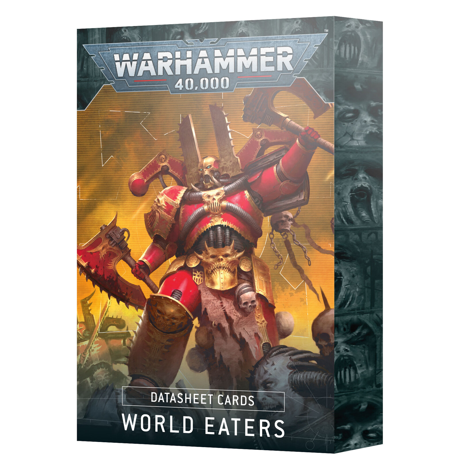 Games Workshop Warhammer 40k World Eaters Datasheet Cards 10E