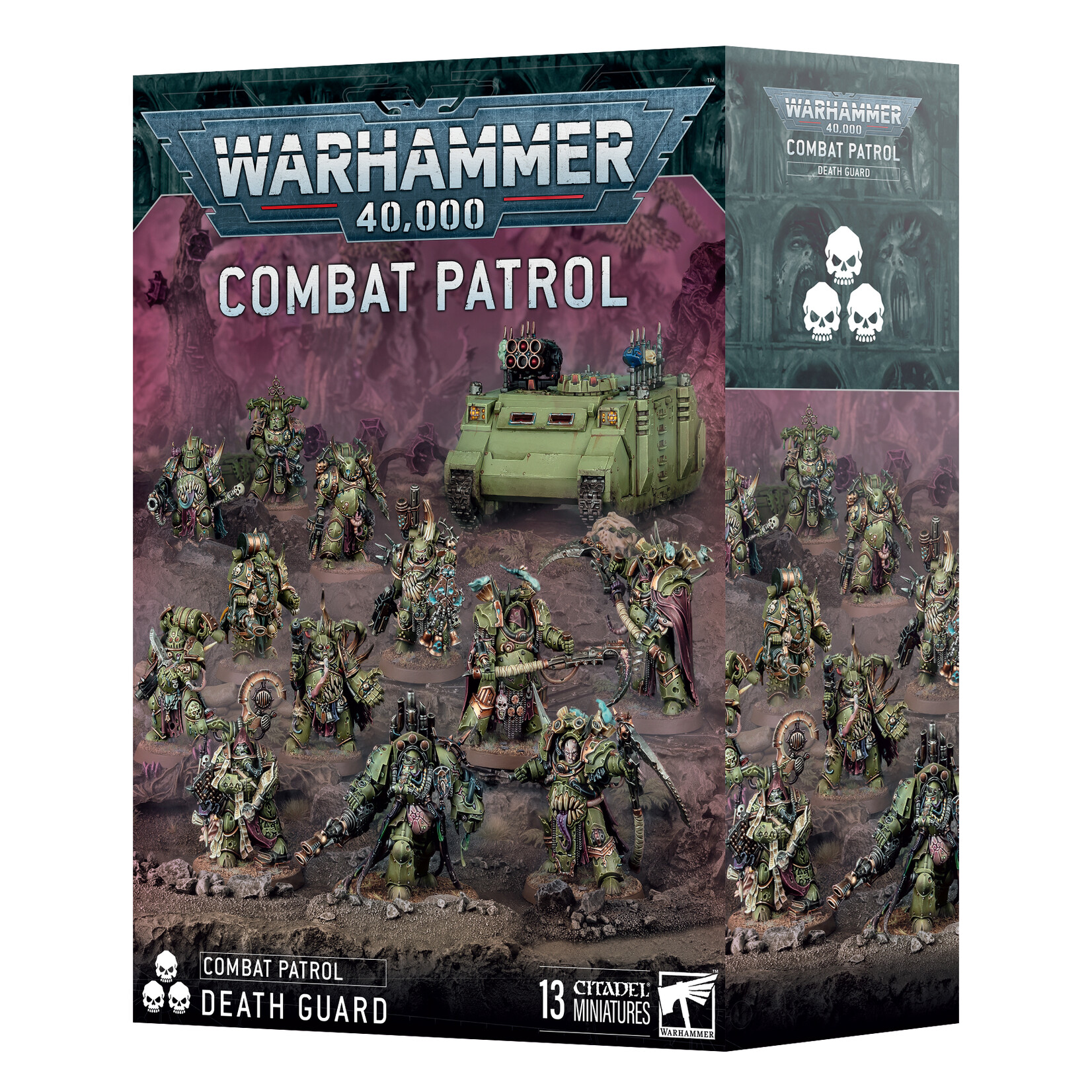 Games Workshop Warhammer 40k Chaos Death Guard Combat Patrol 10E