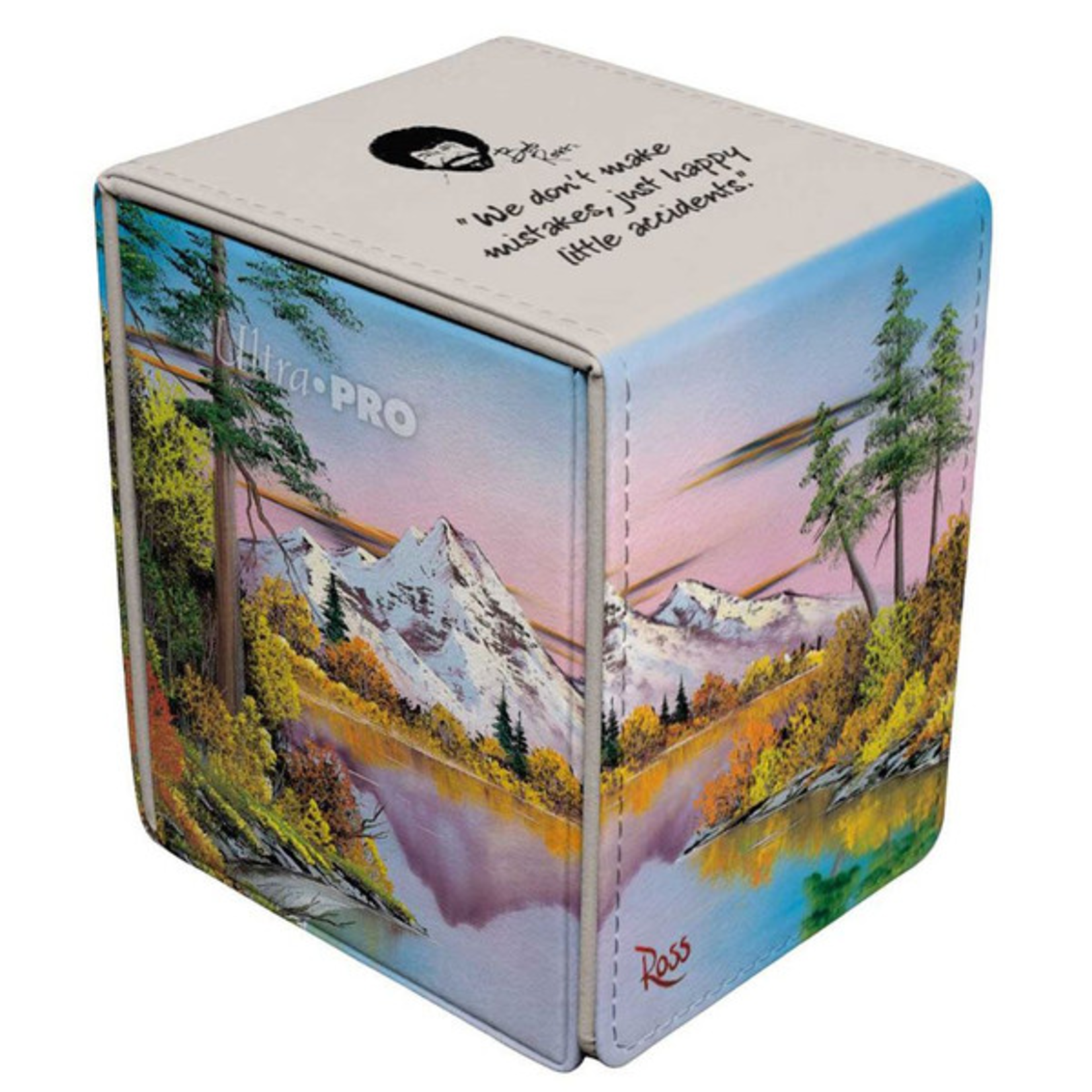 Ultra Pro Ultra Pro Deck Box Alcove Bob Ross Mighty Mountain Lake