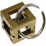 University Games Hanayama Cast Puzzle Box Lvl 2