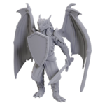 WizKids Dungeons and Dragons Nolzur's Marvelous Minis Dragonborn of Bahamut