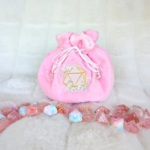 Fennek and Finch Cherry Blossom and Pink Multipocket Large Dice Bag