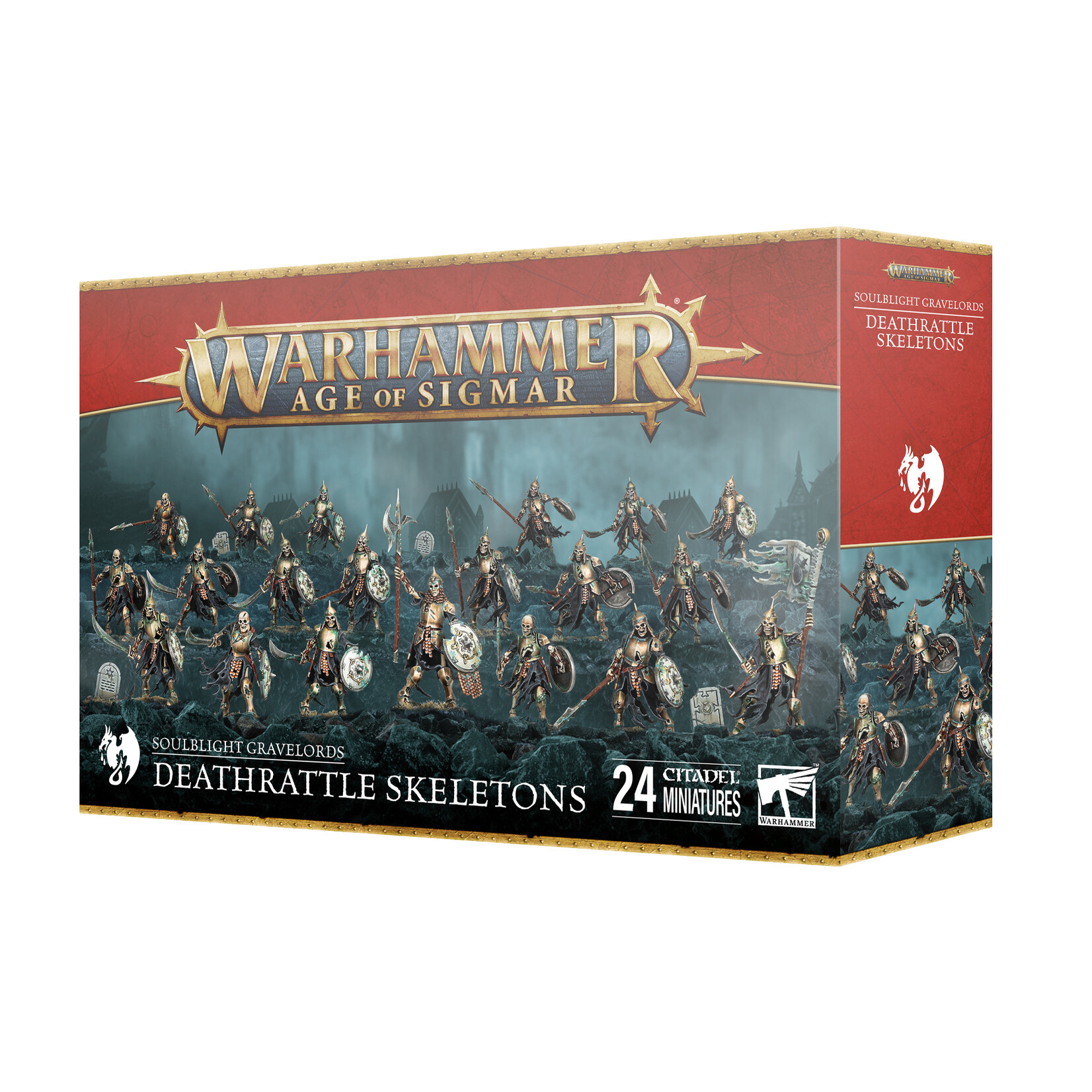 Games Workshop Warhammer Age of Sigmar Death Soulblight Gravelords Deathrattle Skeletons