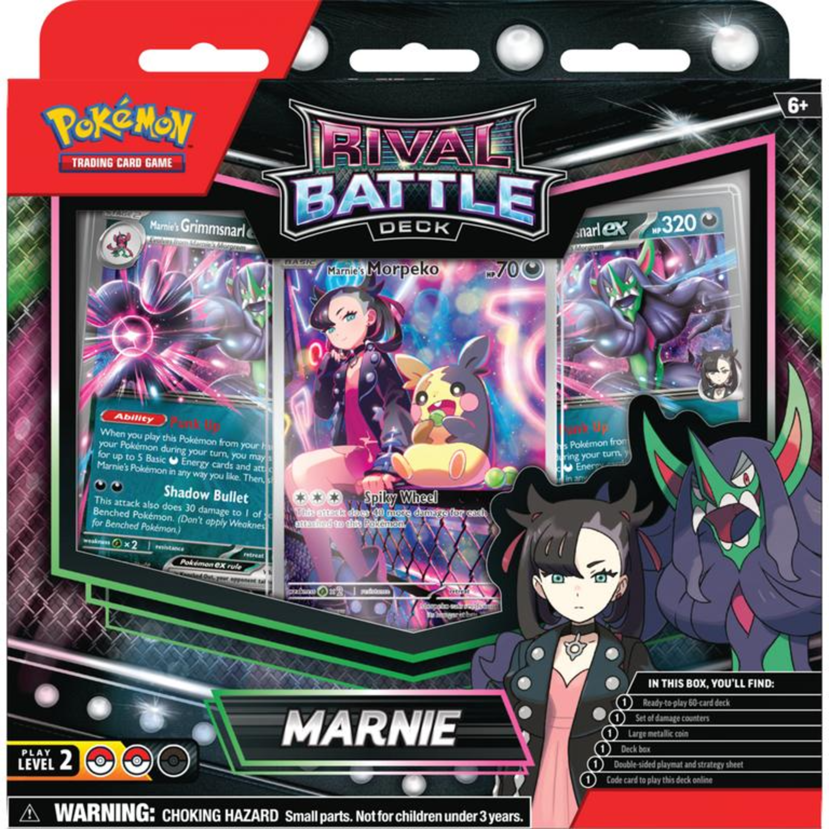 Pokemon Company International Pokemon Rival Battle Deck Marnie