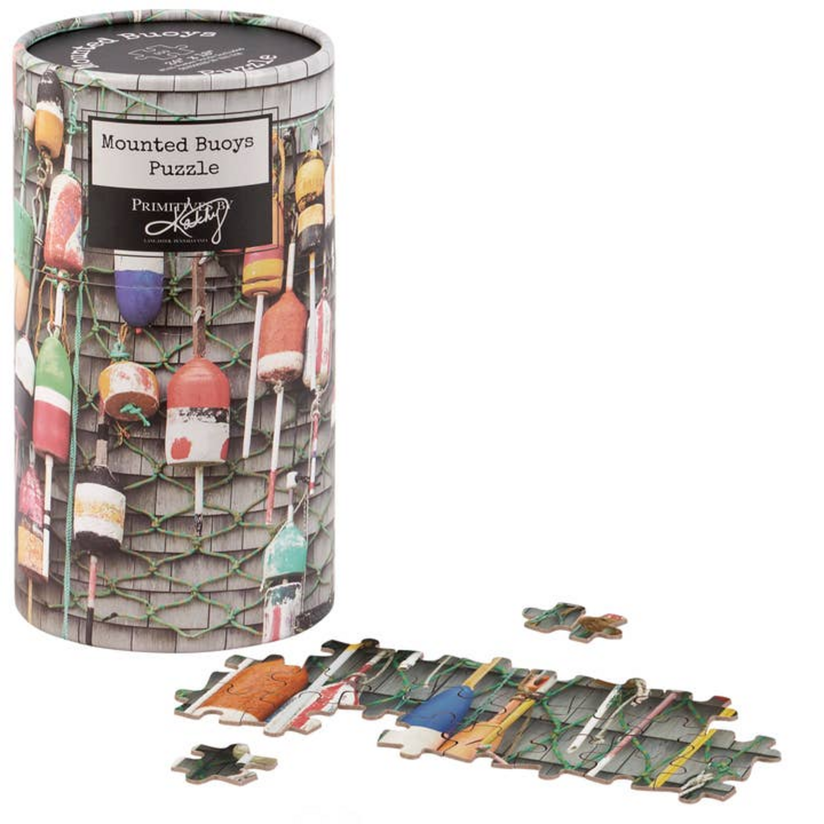 Primitives by Kathy 500 pc Puzzle Mounted Lobster Buoys