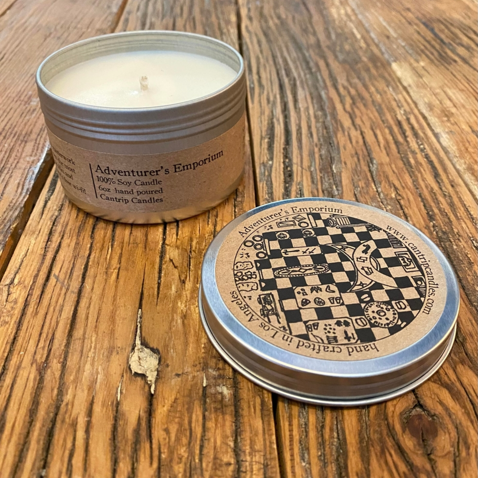 Cantrip Candles Adventurer's Emporium Candle 6 oz