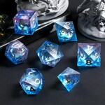 Dice Habit Dice Habit Liquid Core Ice Castle Polyhedral 7 Die Set