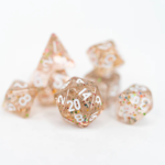 Ember Glow Ember Glow Mini Acrylic Pixie Party Polyhedral 7 die set