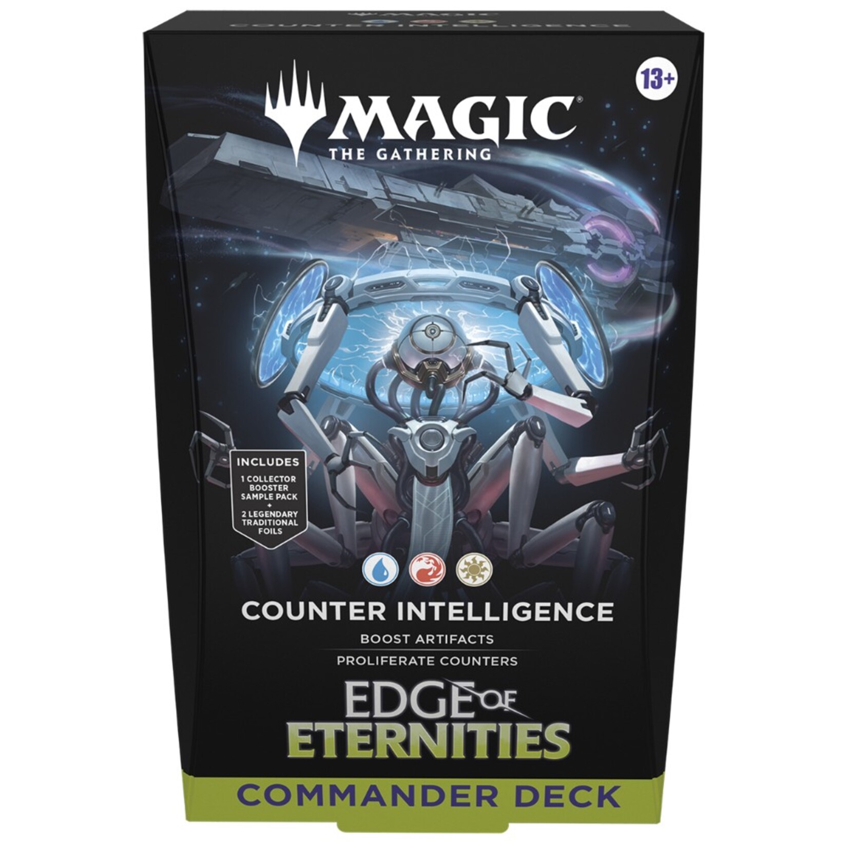Wizards of the Coast Magic the Gathering Commander Deck Counter Intelligence Edge of Eternities
