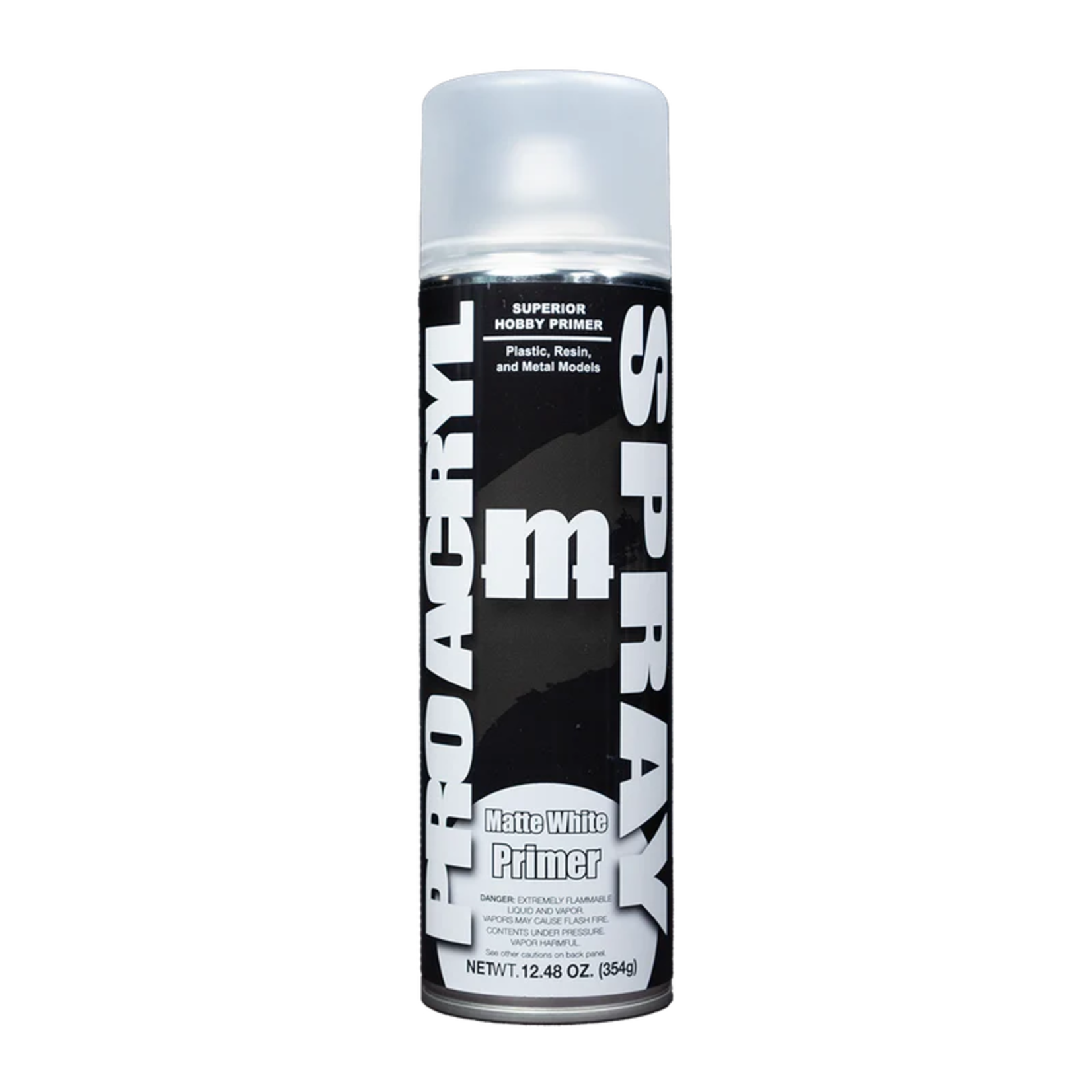 Monument Hobbies Pro Acryl Spray Matte White Primer 500 ml