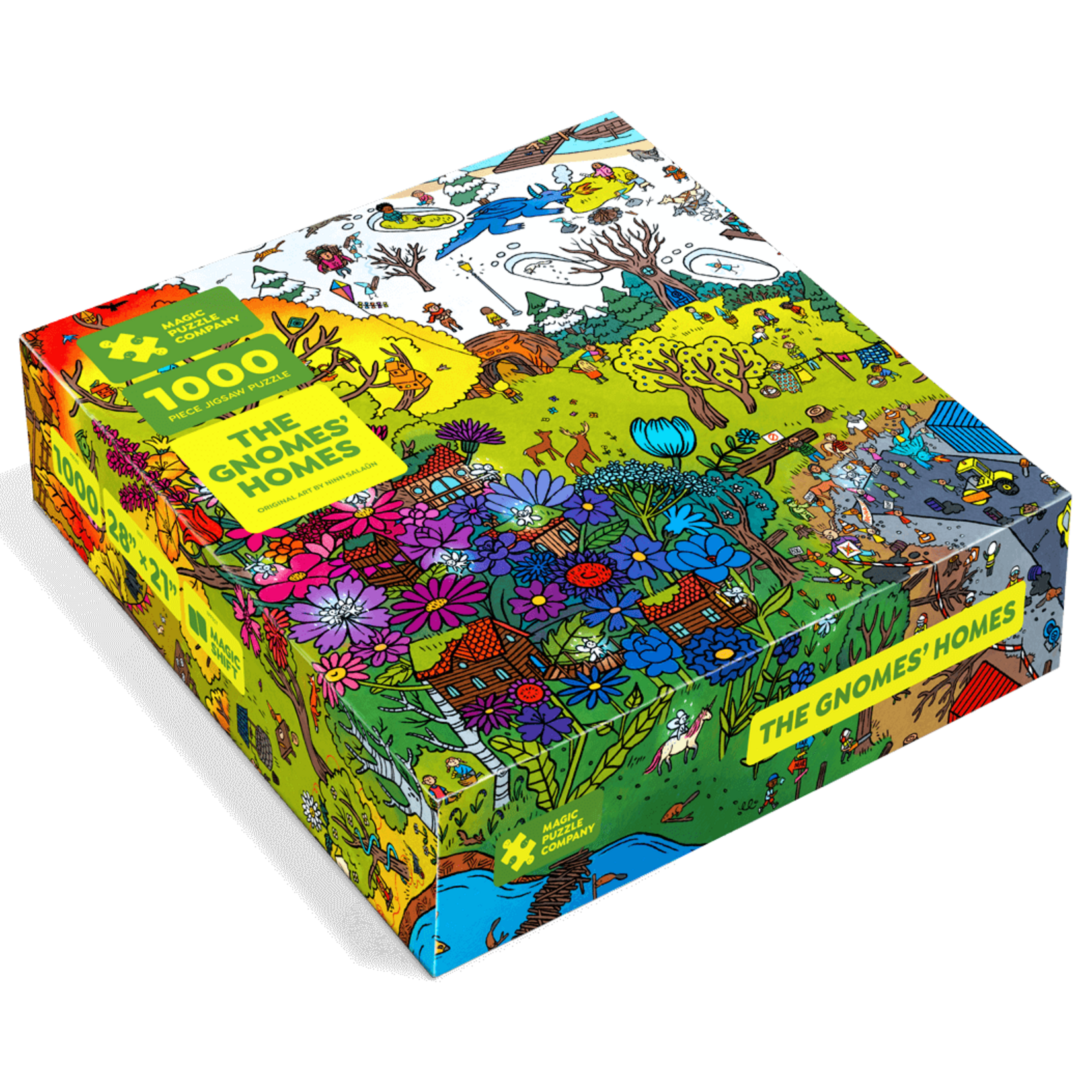 Magic Puzzle Company 1000 pc Puzzle The Gnomes Homes
