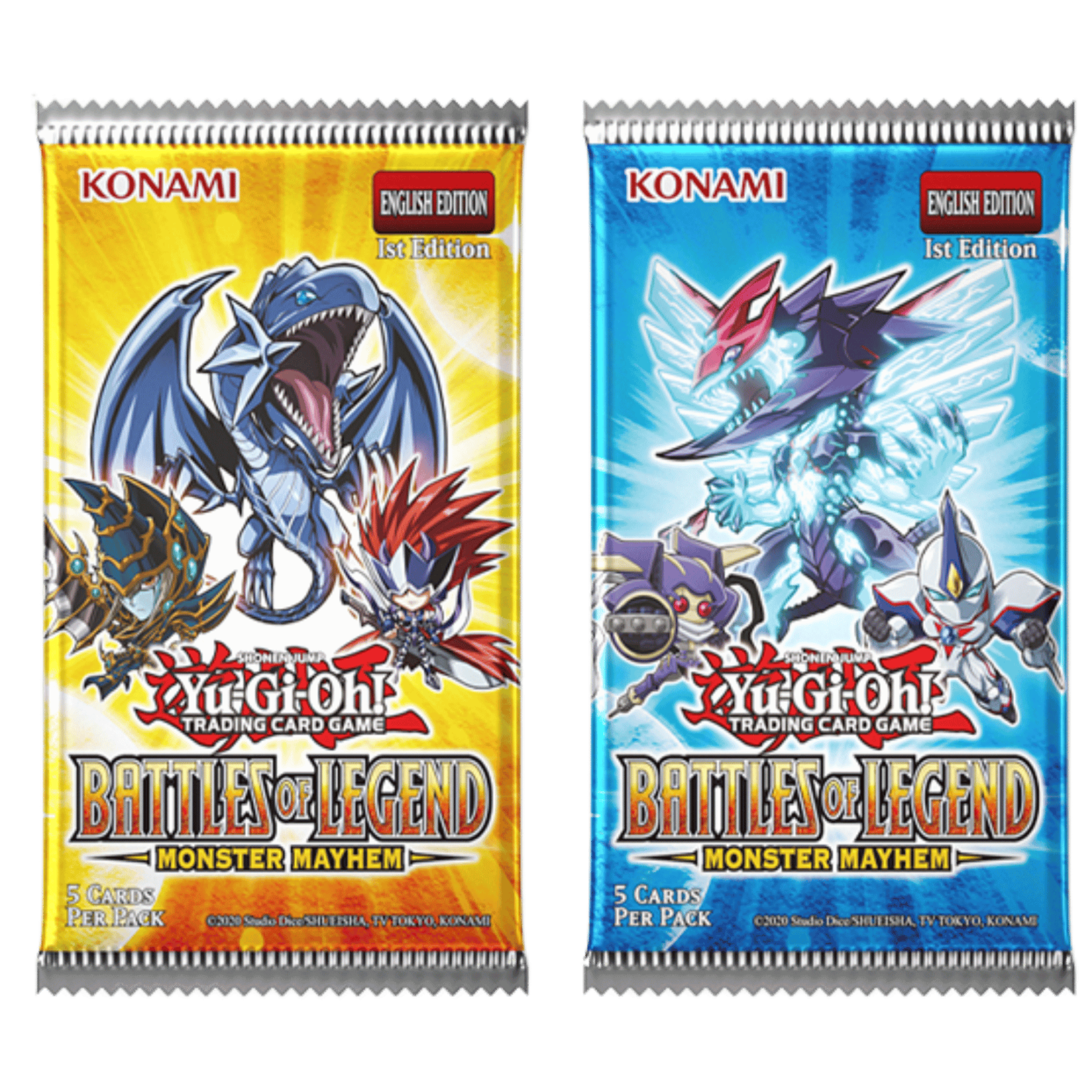 Konami YuGiOh Battles of Legend Monster Mayhem Booster PACK