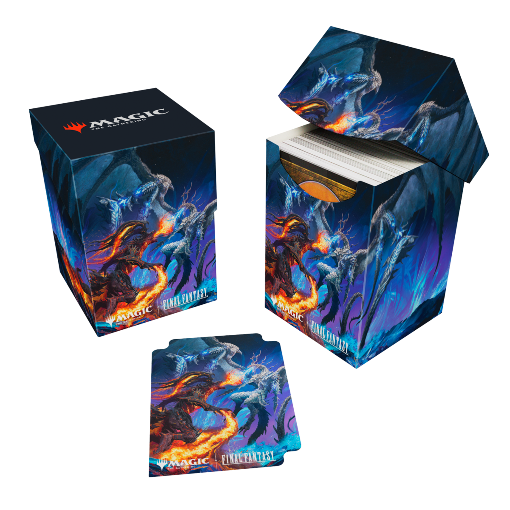 Ultra Pro Ultra Pro Magic Final Fantasy Deck Box Ifrit and Bahamut