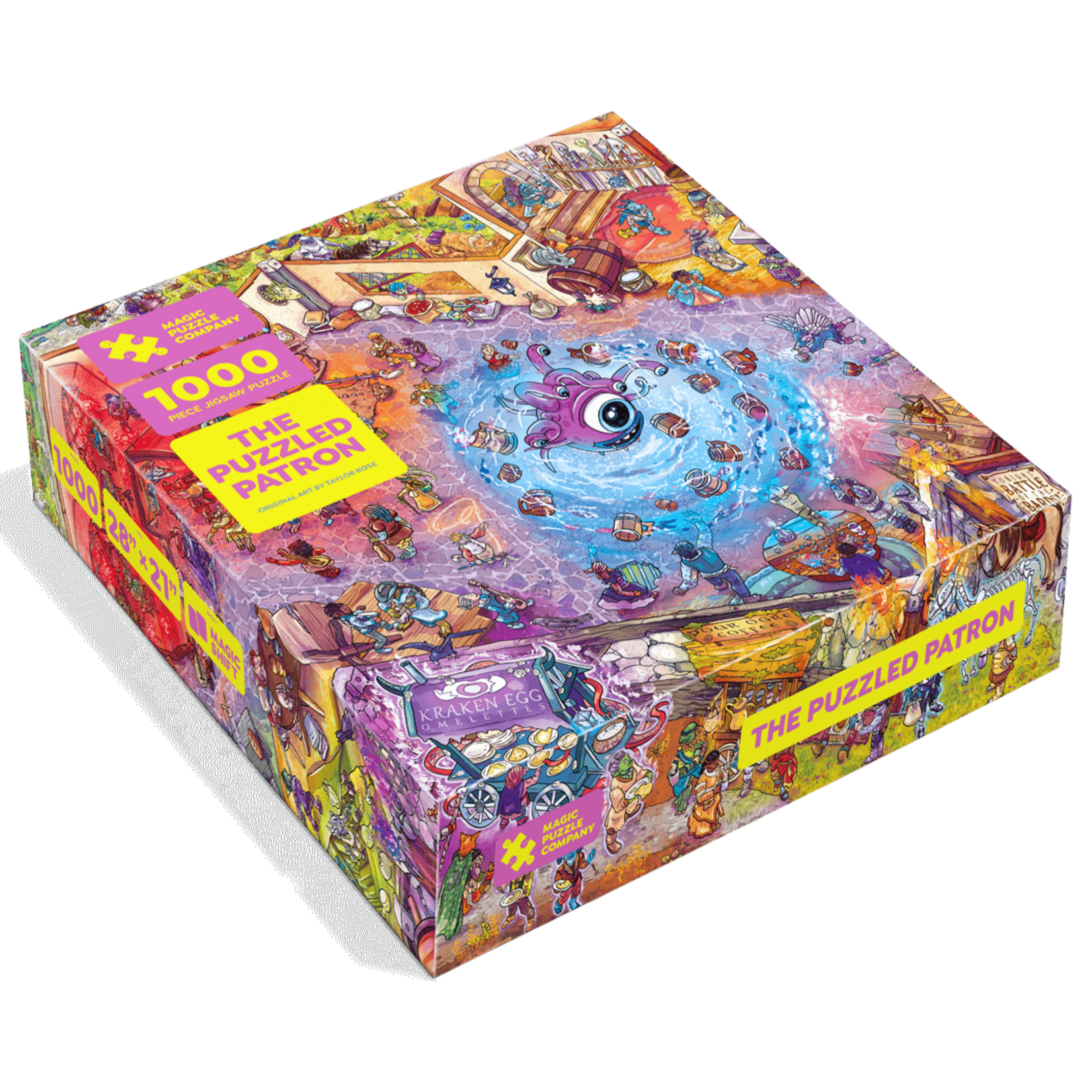 Magic Puzzle Company 1000 pc Puzzle The Puzzled Patron