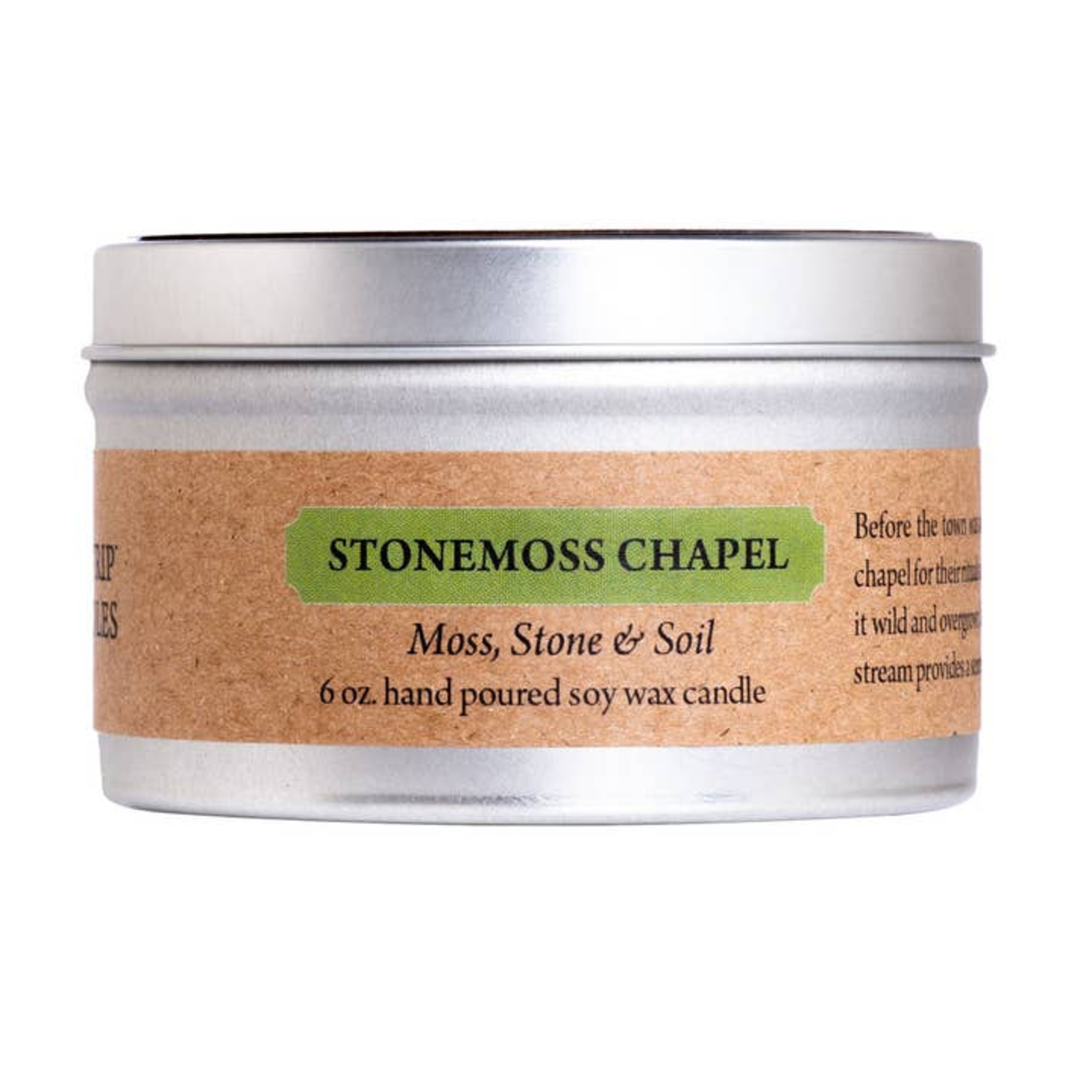 Cantrip Candles Stonemoss Chapel Candle 6 oz