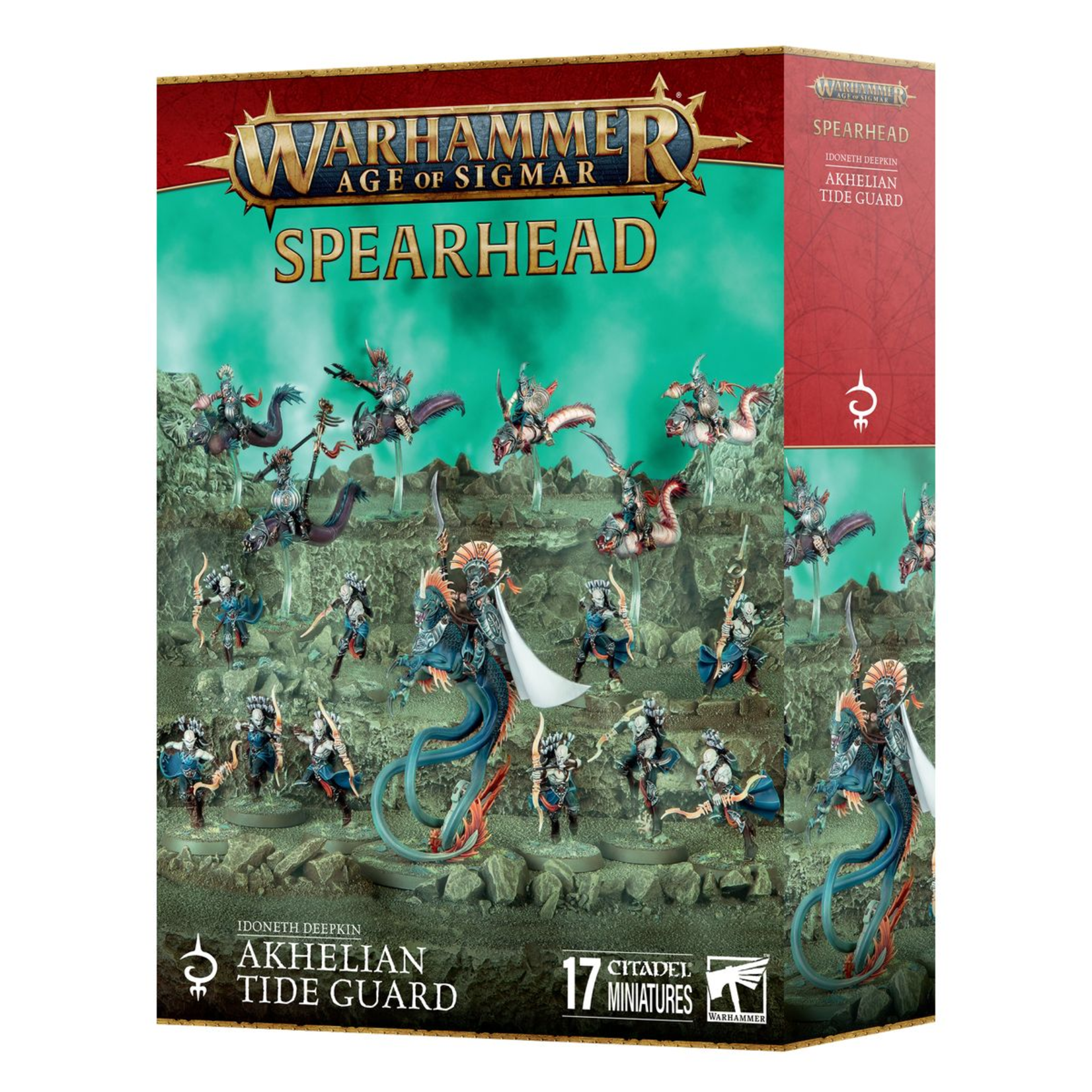 Games Workshop Warhammer Age of Sigmar Order Spearhead Idoneth Deepkin Akhelian Tide Guard
