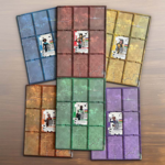 Stonemaier Games Vantage Dual-Layered Cardboard Player Mat Pack