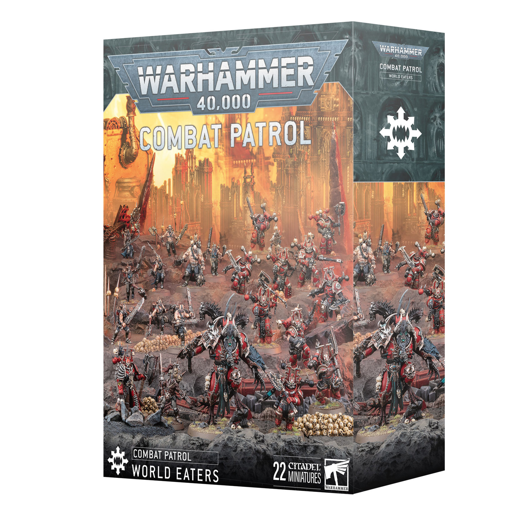 Games Workshop Warhammer 40k Chaos World Eaters Combat Patrol 10E