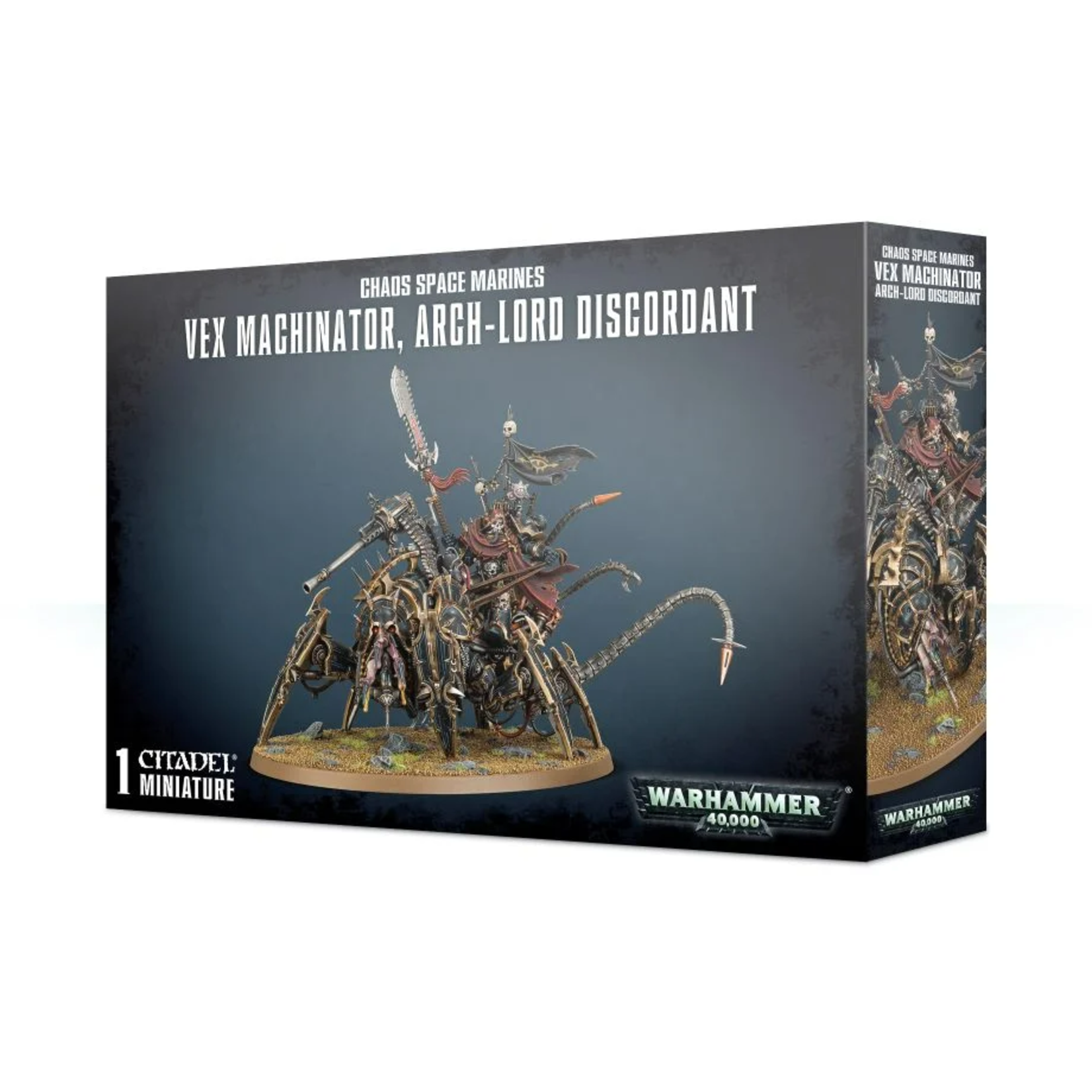 Games Workshop Warhammer 40k Chaos Space Marines Vex Machinator, Arch-Lord Discordant