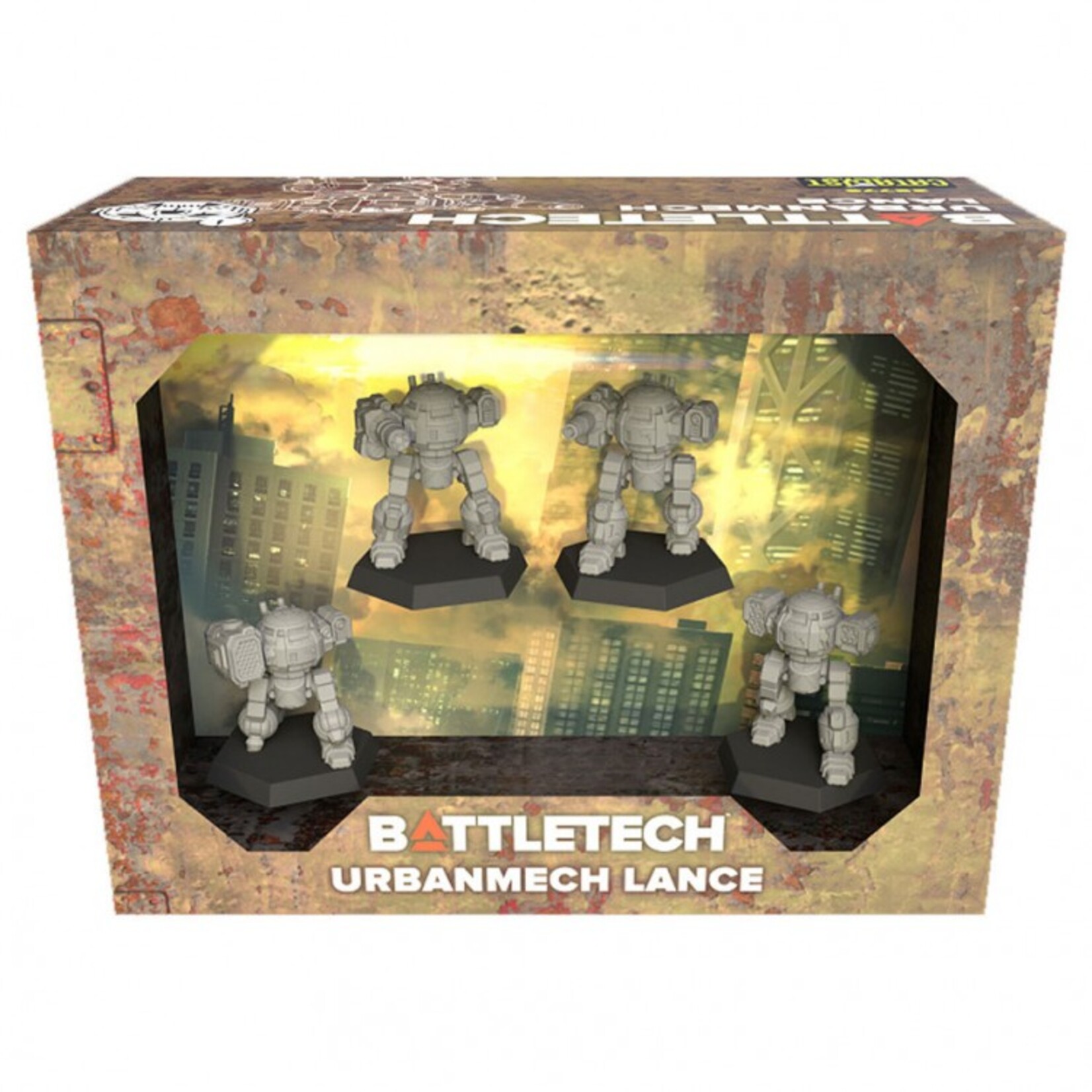 Catalyst Game Labs Battletech Miniature Force Pack UrbanMech Lance